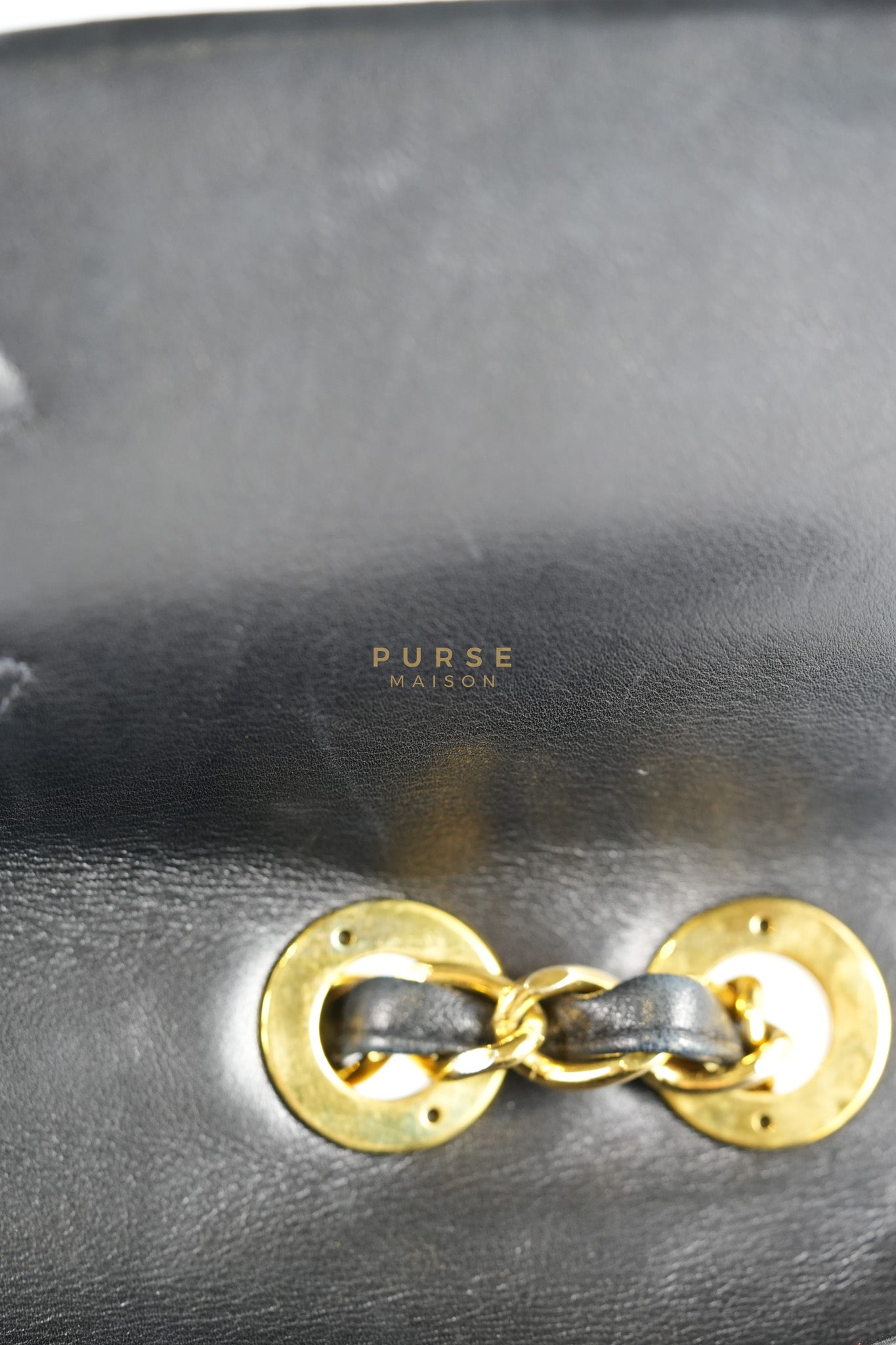 Big CC Maxi Single Flap Vintage Bagin Black Series 3 | Purse Maison Luxury Bags Shop