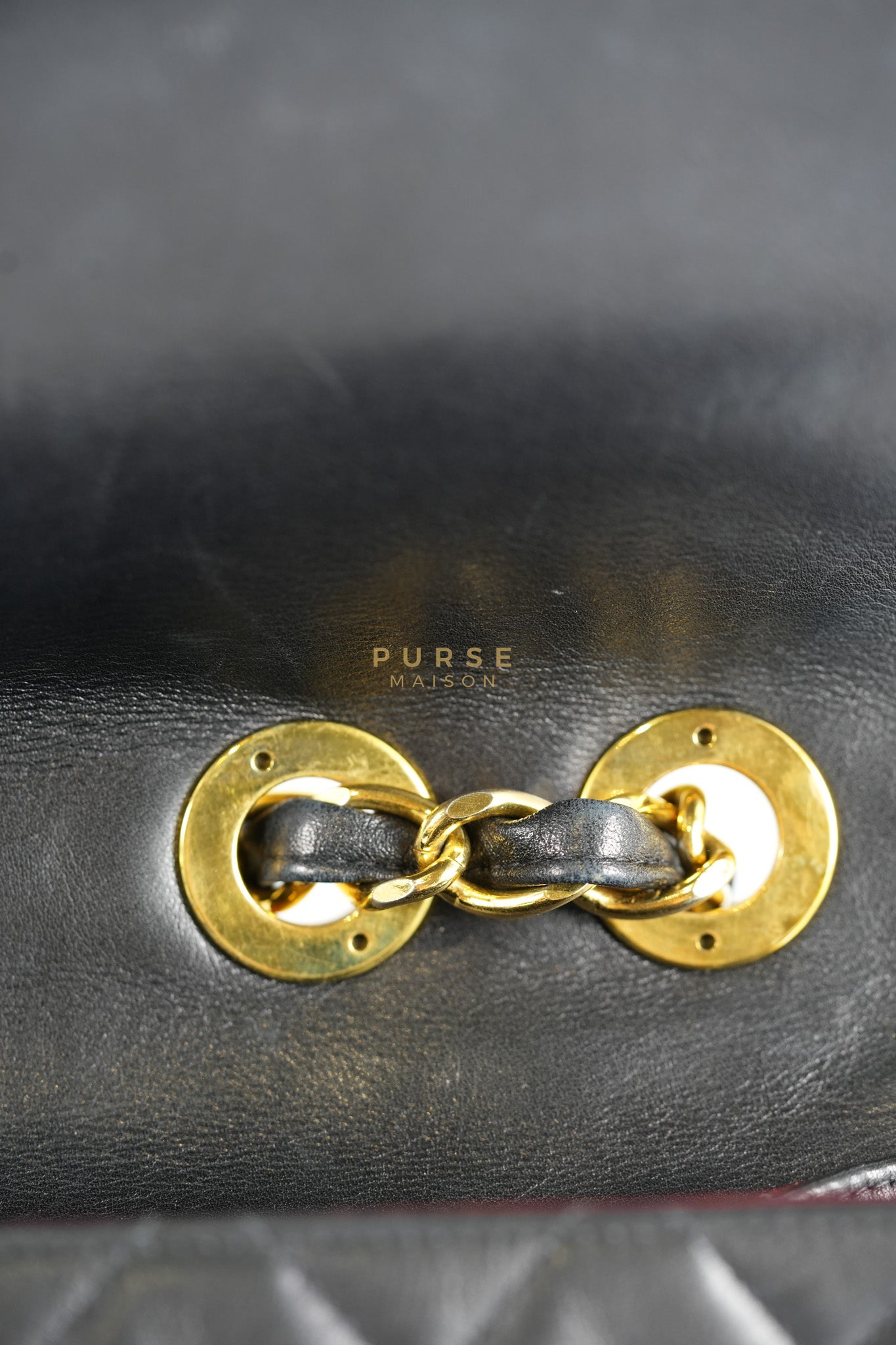 Big CC Maxi Single Flap Vintage Bagin Black Series 3 | Purse Maison Luxury Bags Shop