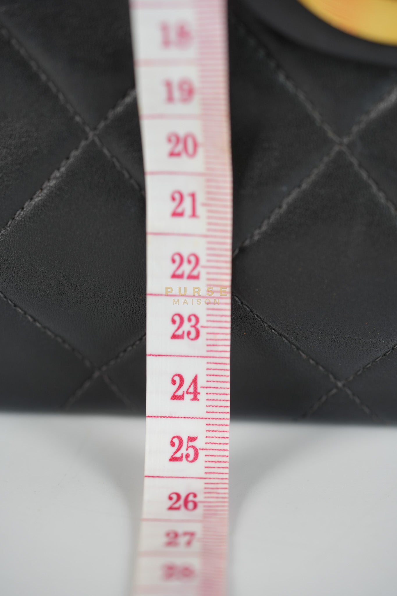 Big CC Maxi Single Flap Vintage Bagin Black Series 3 | Purse Maison Luxury Bags Shop