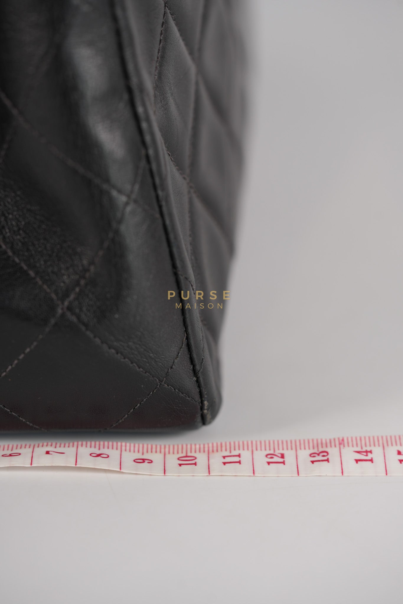 Big CC Maxi Single Flap Vintage Bagin Black Series 3 | Purse Maison Luxury Bags Shop