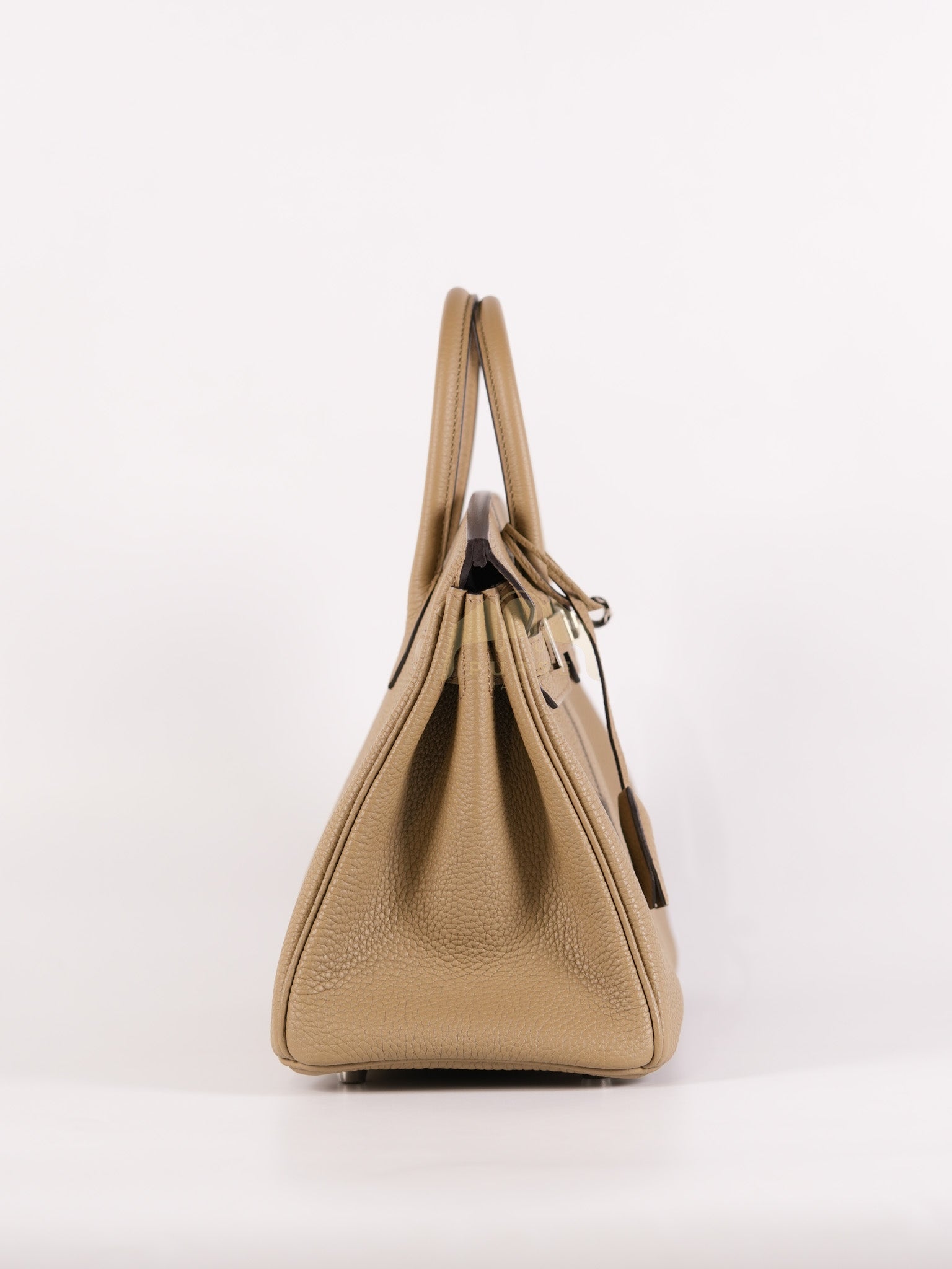 Birkin 25 Beige Marfa Togo Leather in Palladium Hardware Stamp W(2024) | Purse Maison Luxury Bags Shop