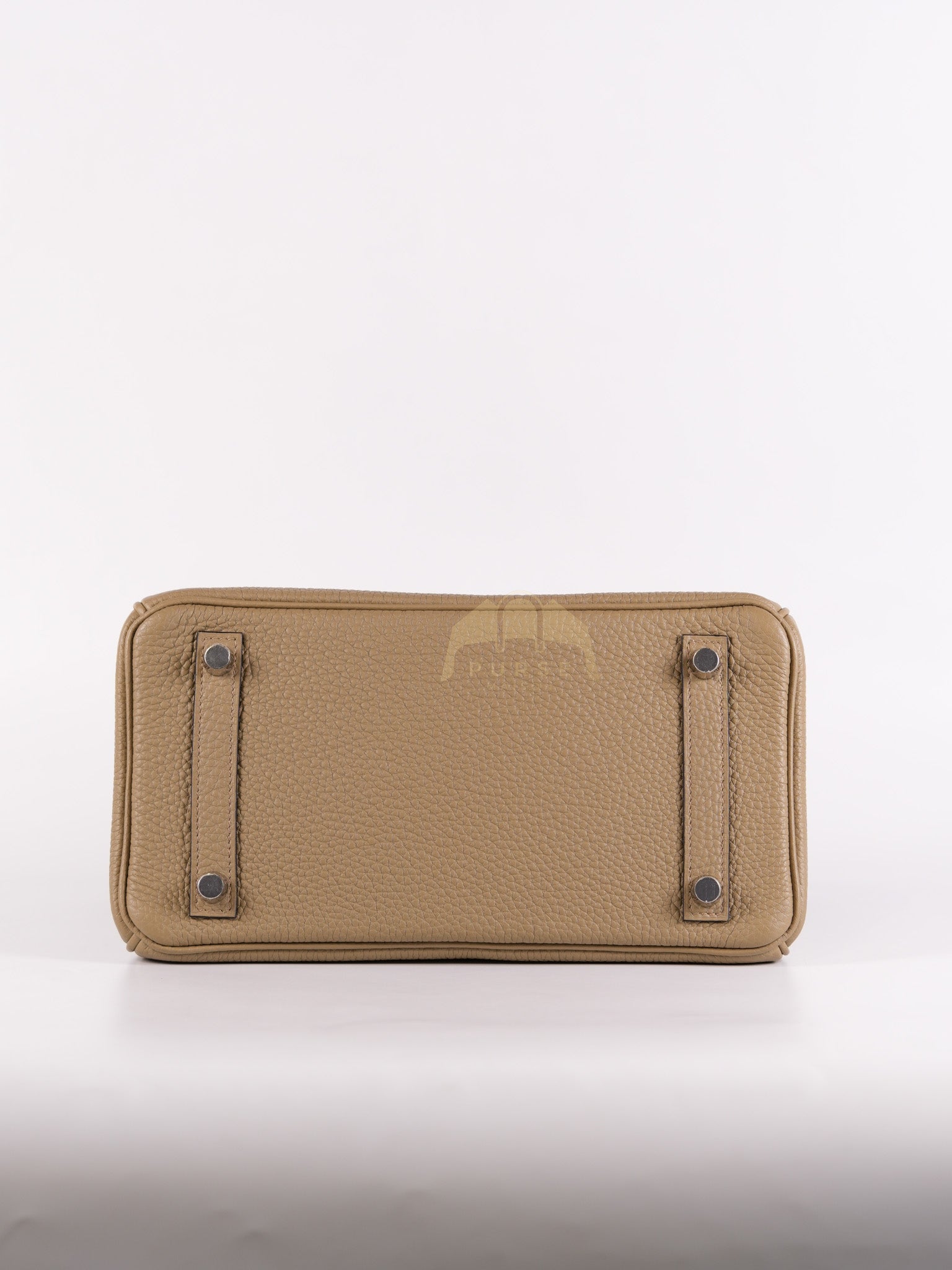 Birkin 25 Beige Marfa Togo Leather in Palladium Hardware Stamp W(2024) | Purse Maison Luxury Bags Shop