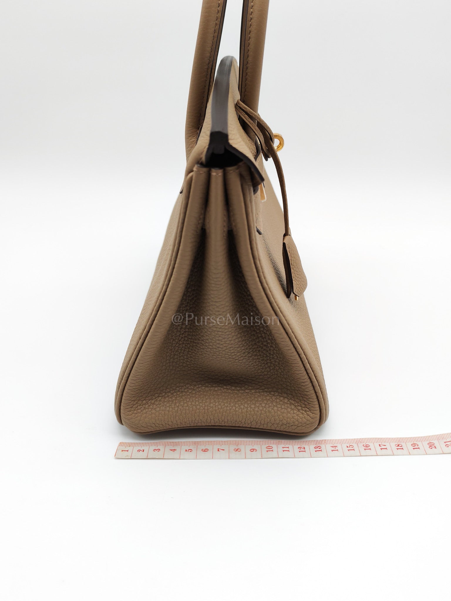 Birkin 25 in Beige Marfa Togo Leather Gold Hardware Stamp W(2024) | Purse Maison Luxury Bags Shop