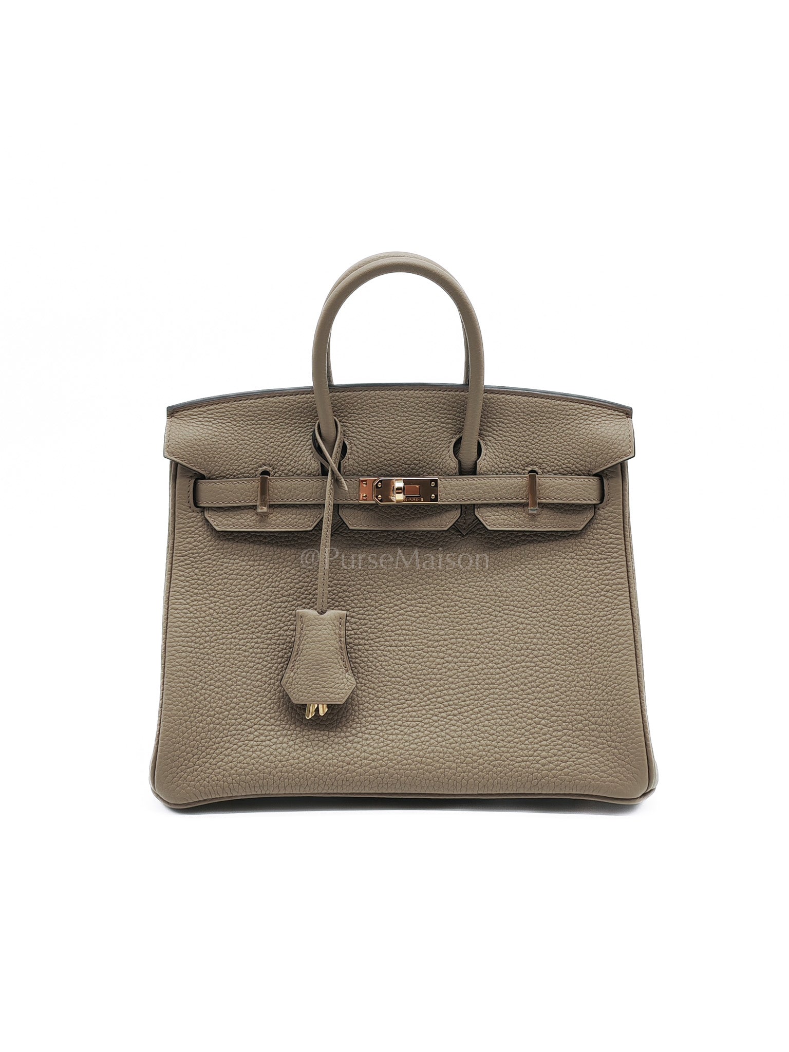 Birkin 25 in Beige Marfa Togo Leather Gold Hardware Stamp W(2024) | Purse Maison Luxury Bags Shop