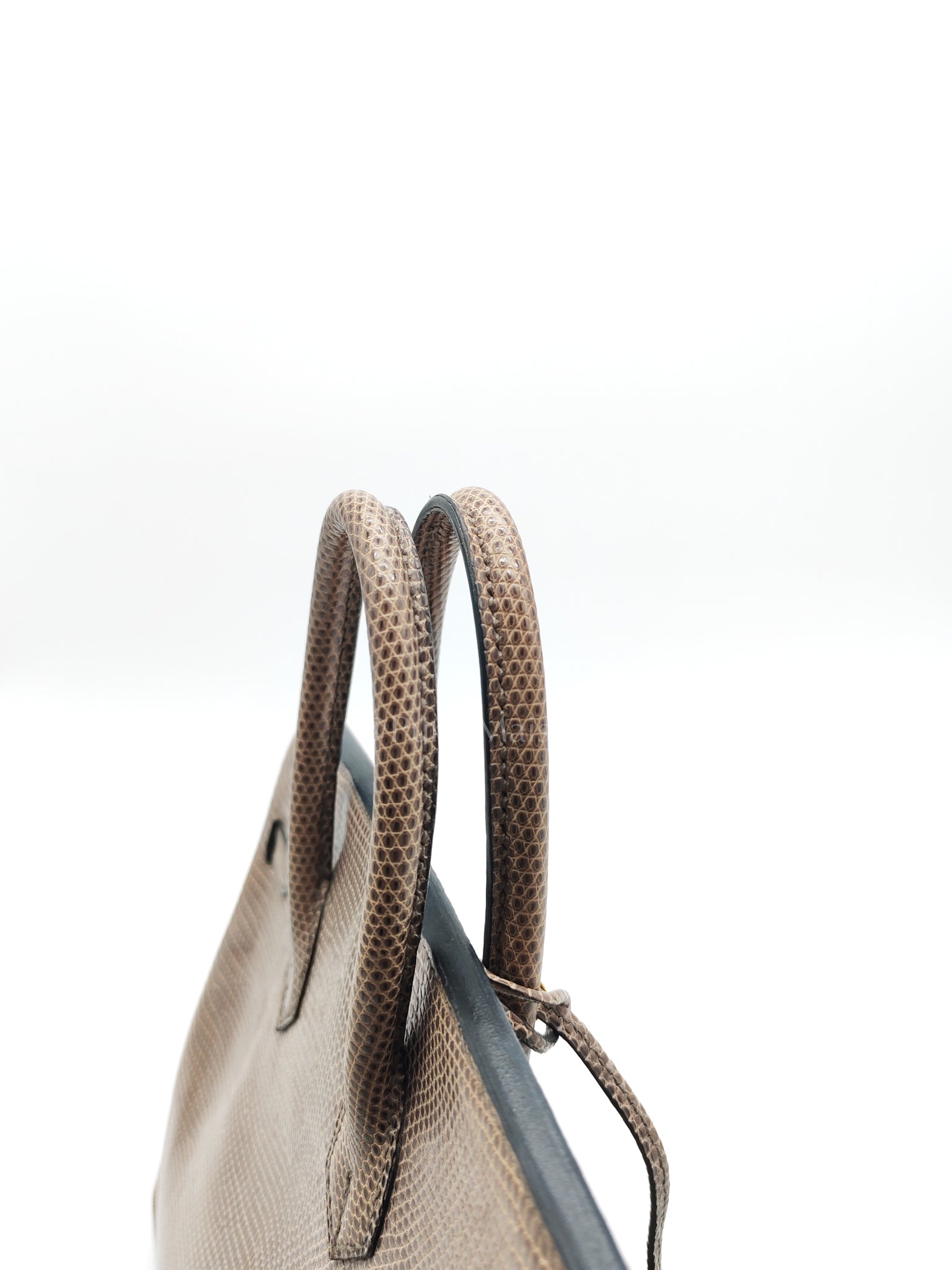 Birkin 25 Lizard Gris Tourterelle Gold Hardware Stamp P (2012) | Purse Maison Luxury Bags Shop