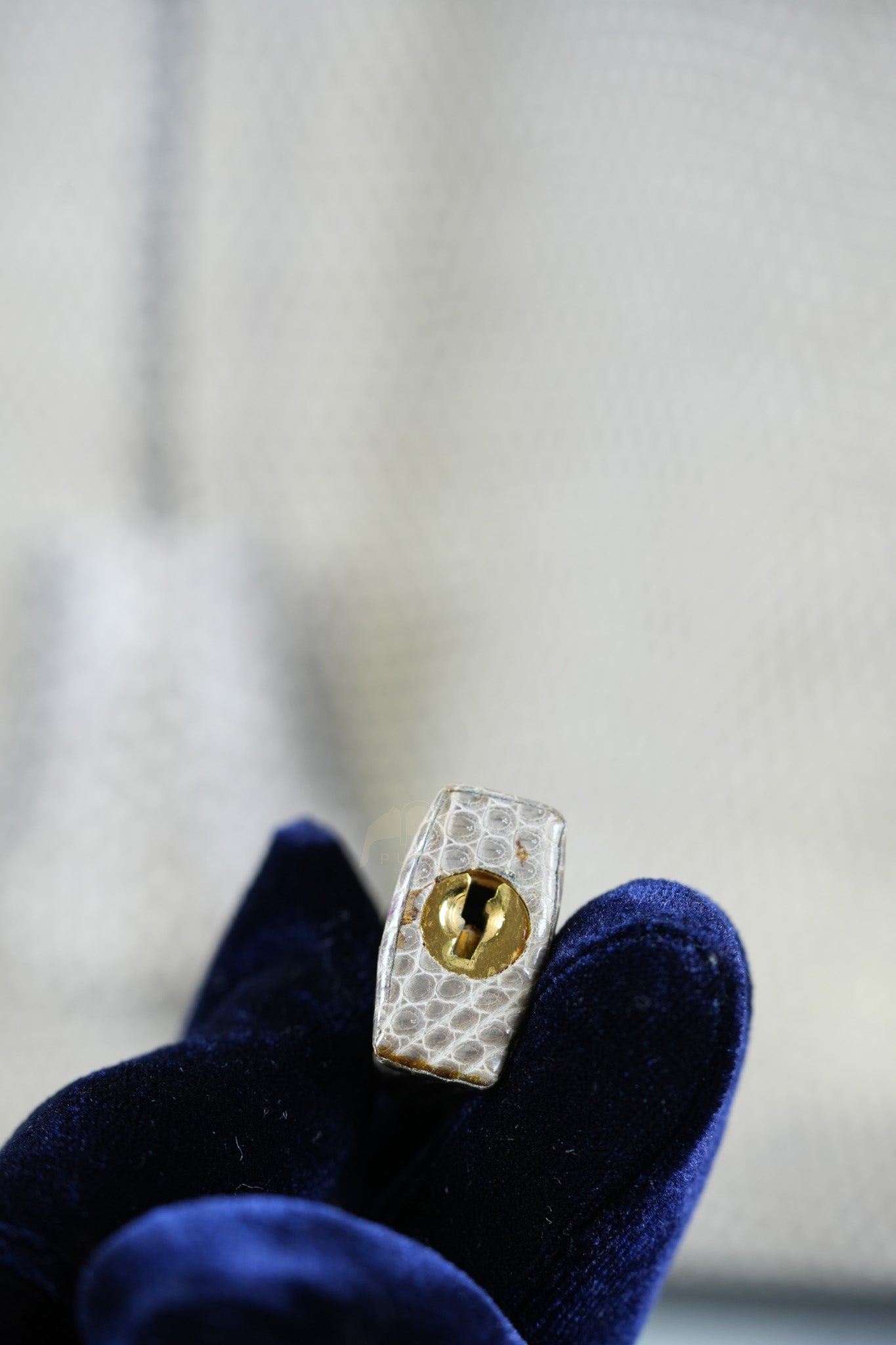 Birkin 25 Lizard Gris Tourterelle Gold hardware Stamp P (2012) | Purse Maison Luxury Bags Shop