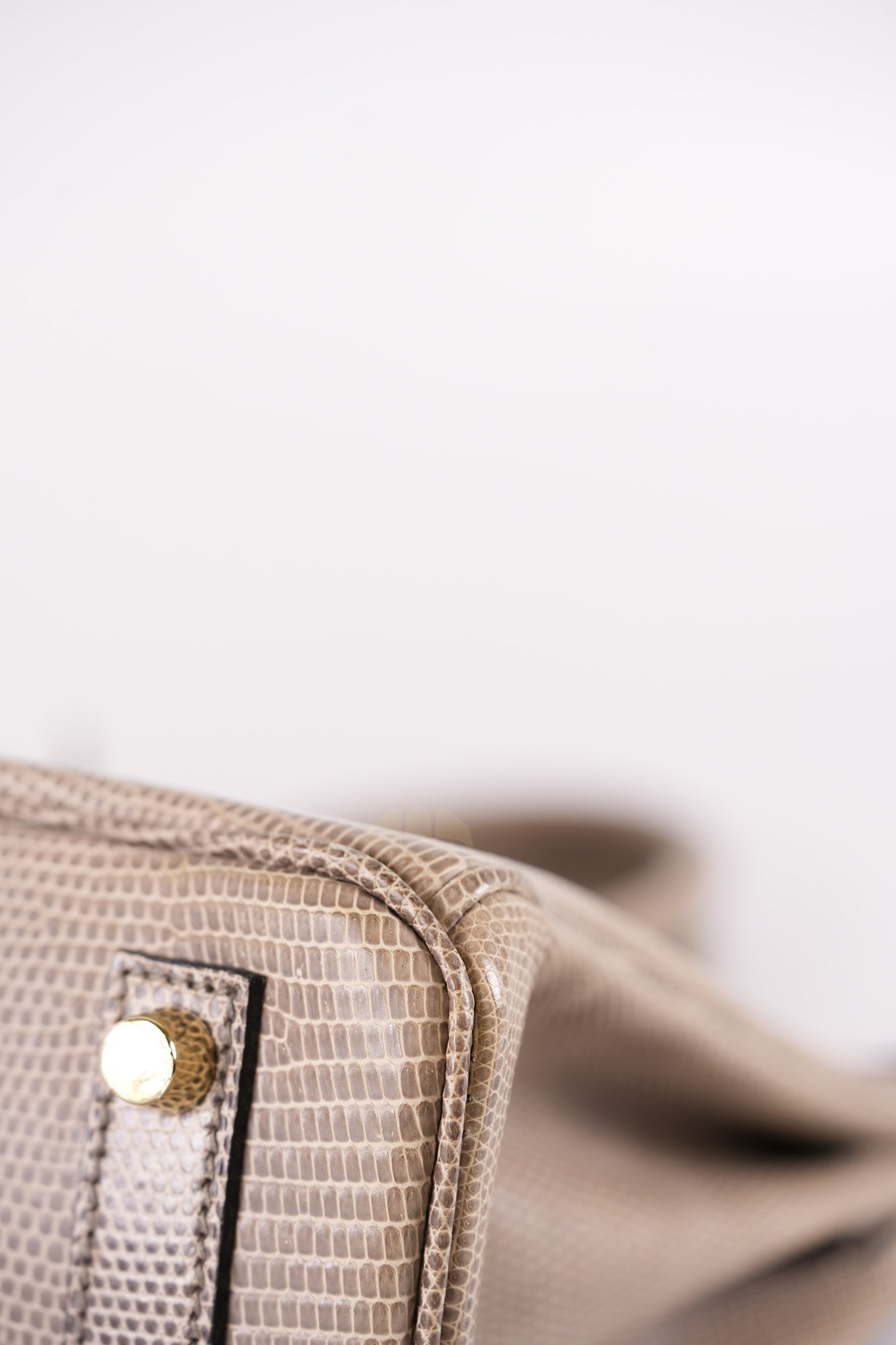 Birkin 25 Lizard Gris Tourterelle Gold hardware Stamp P (2012) | Purse Maison Luxury Bags Shop