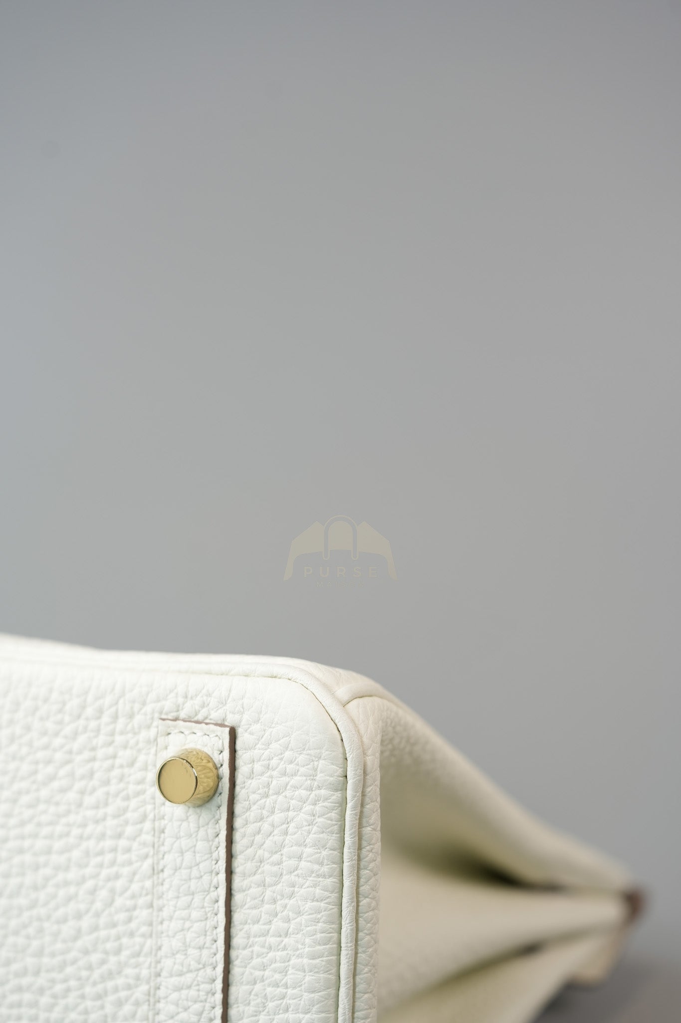 Birkin 25 Mushroom in Togo Leather and Gold Hardware Stamp B (2023) | Purse Maison Luxury Bags Shop