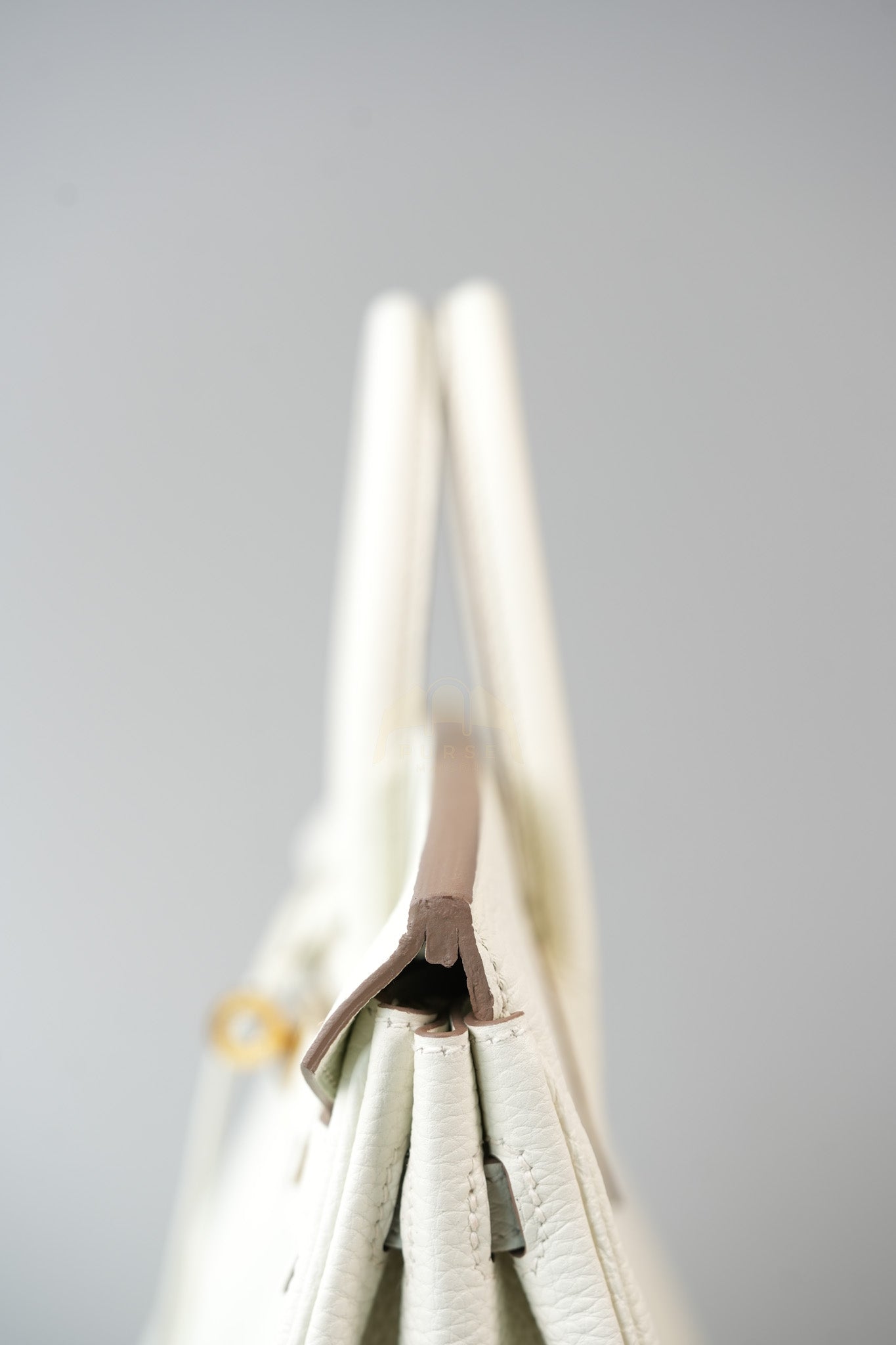 Birkin 25 Mushroom in Togo Leather and Gold Hardware Stamp B (2023) | Purse Maison Luxury Bags Shop