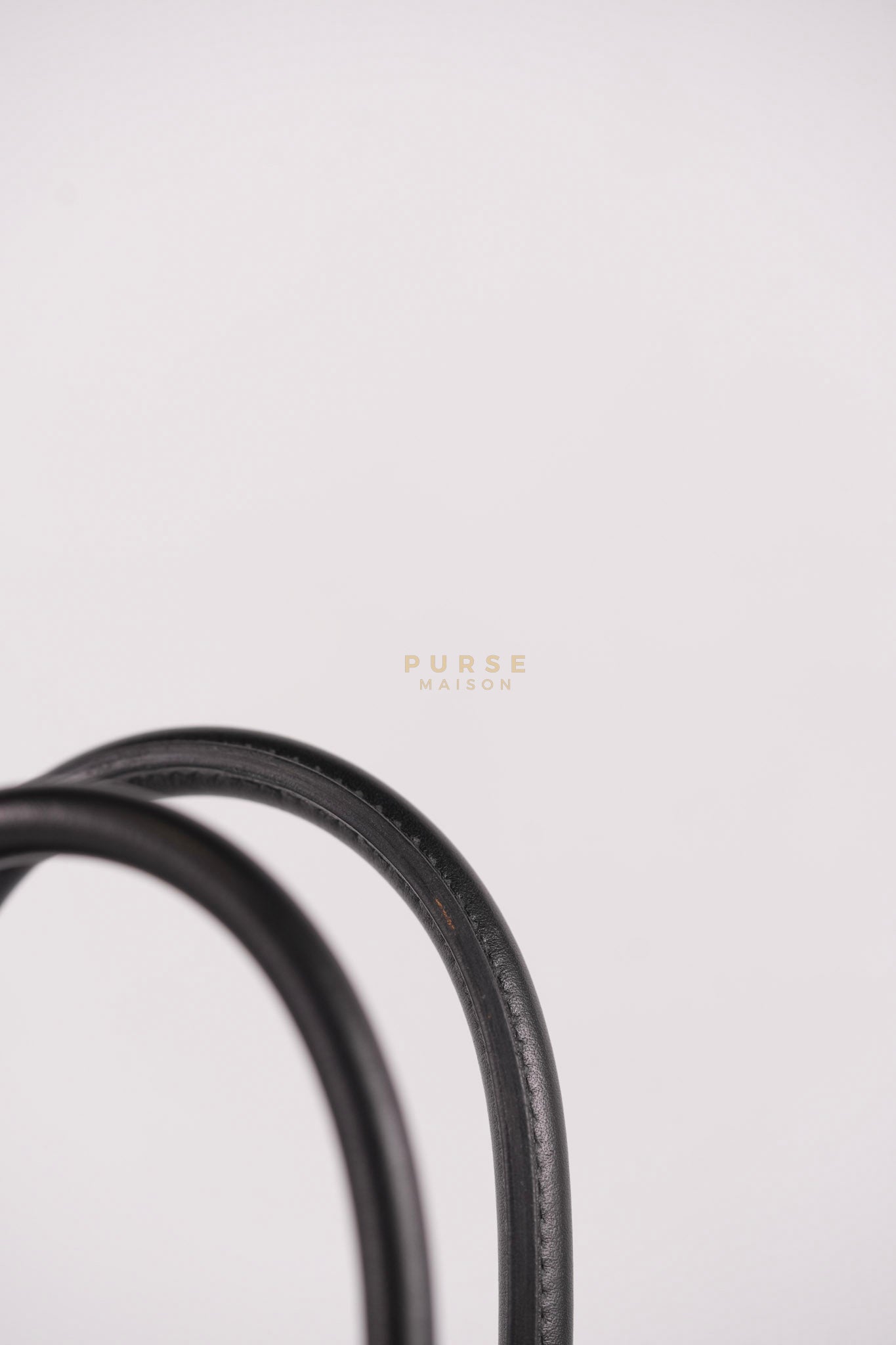 Birkin 25 Retourne in Black Swift Leather and Gold Hardware Stamp A (2017) | Purse Maison Luxury Bags Shop