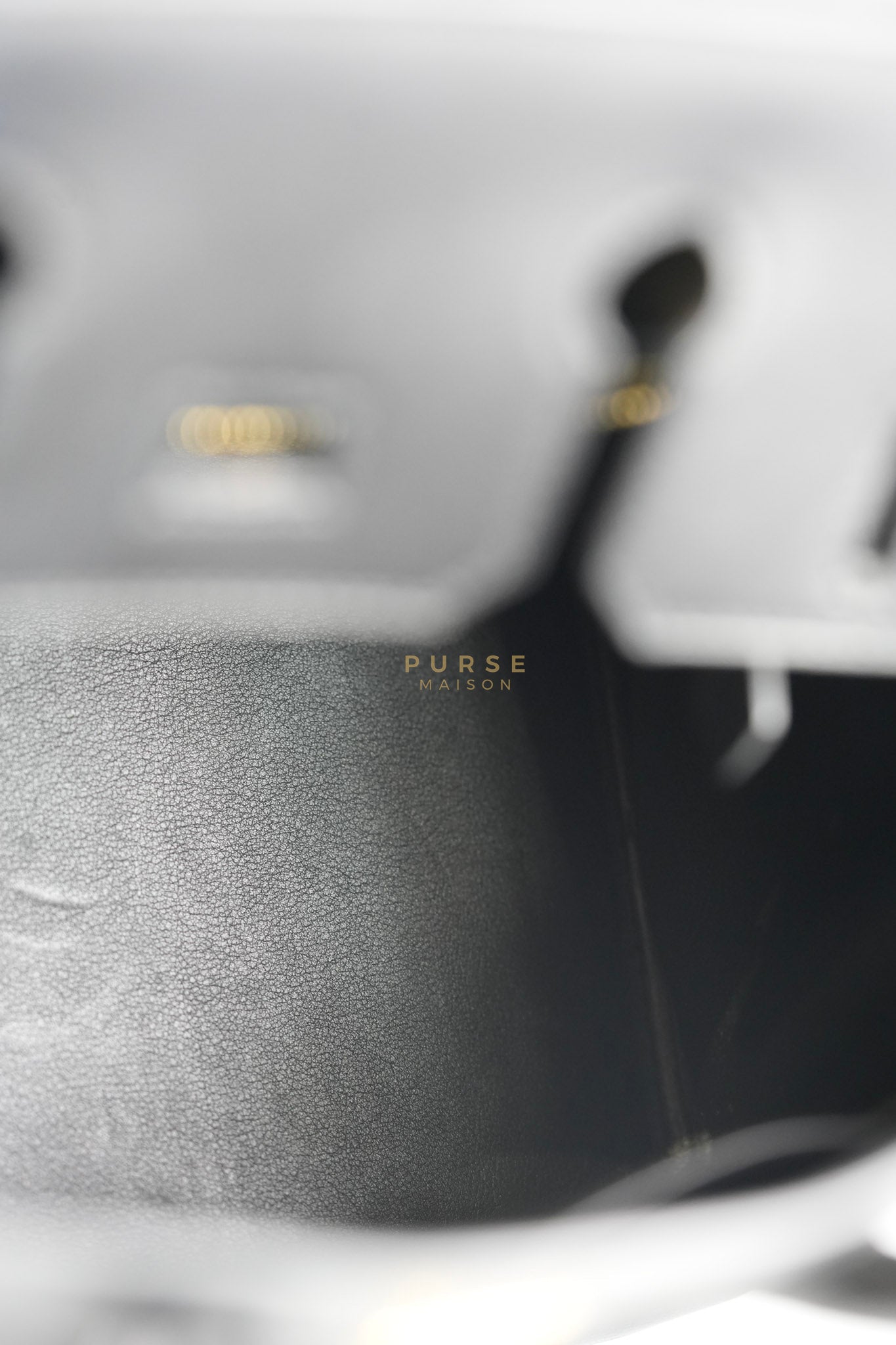 Birkin 25 Retourne in Black Swift Leather and Gold Hardware Stamp A (2017) | Purse Maison Luxury Bags Shop