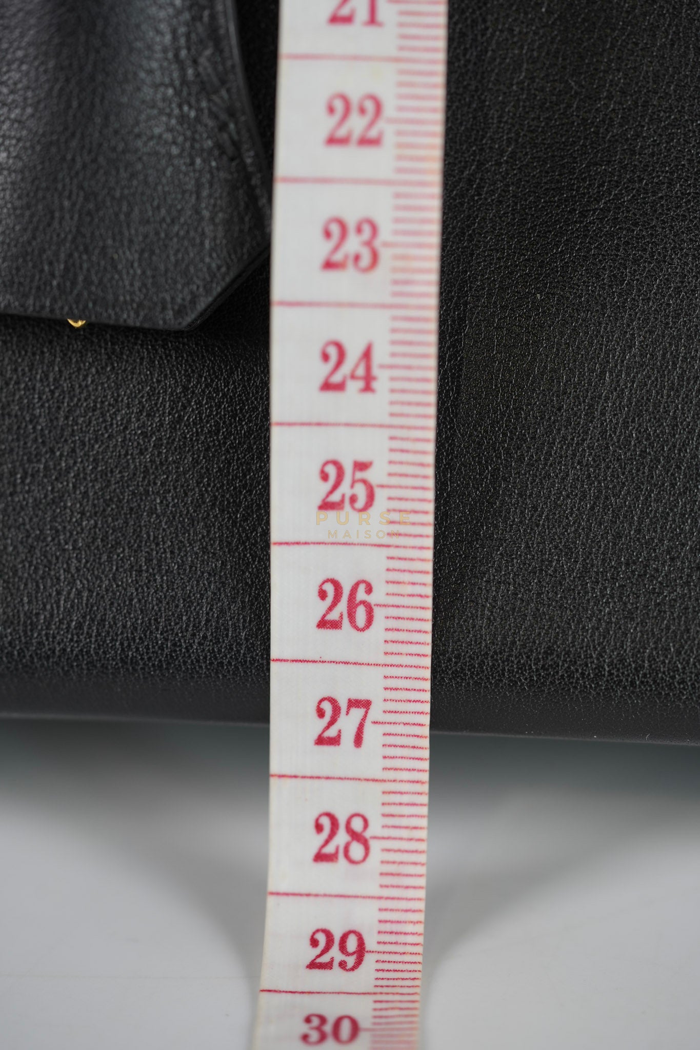 Birkin 25 Retourne in Black Swift Leather and Gold Hardware Stamp A (2017) | Purse Maison Luxury Bags Shop