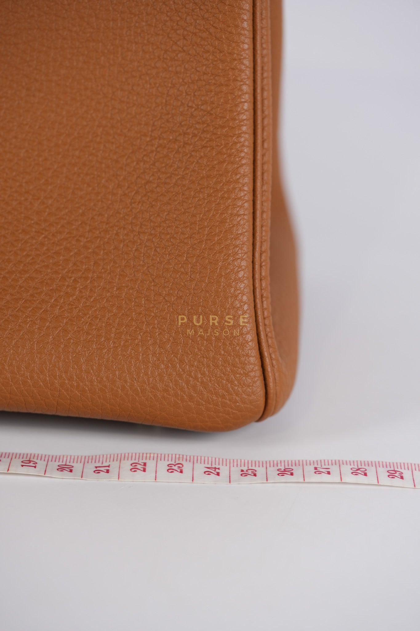 Birkin 25 Retourne in Gold Togo Leather and Palladium Hardware Stamp Y (2020) | Purse Maison Luxury Bags Shop