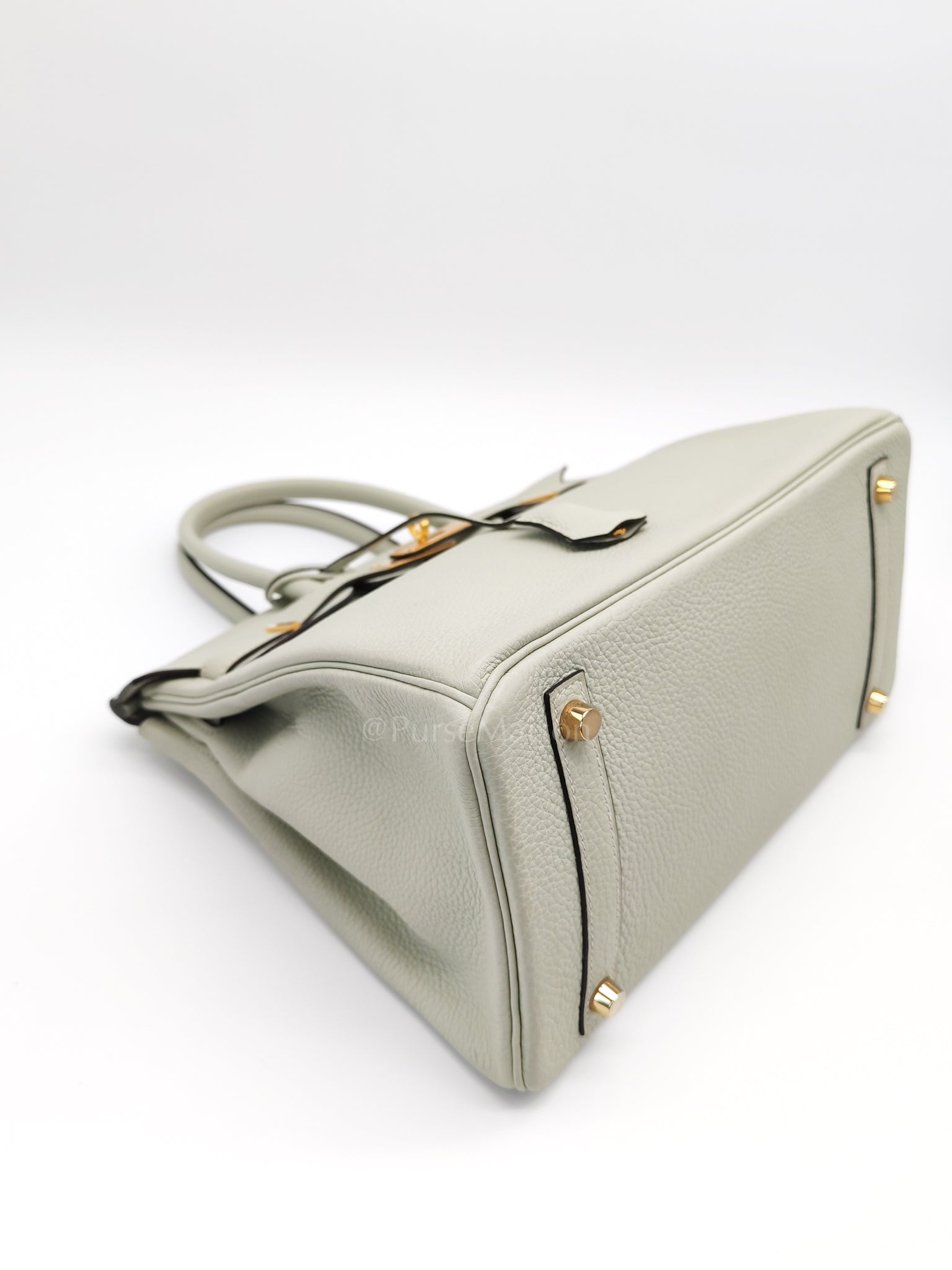 Birkin 30 Gris Neve Togo Leather in Gold Hardware Stamp B(2023) | Purse Maison Luxury Bags Shop
