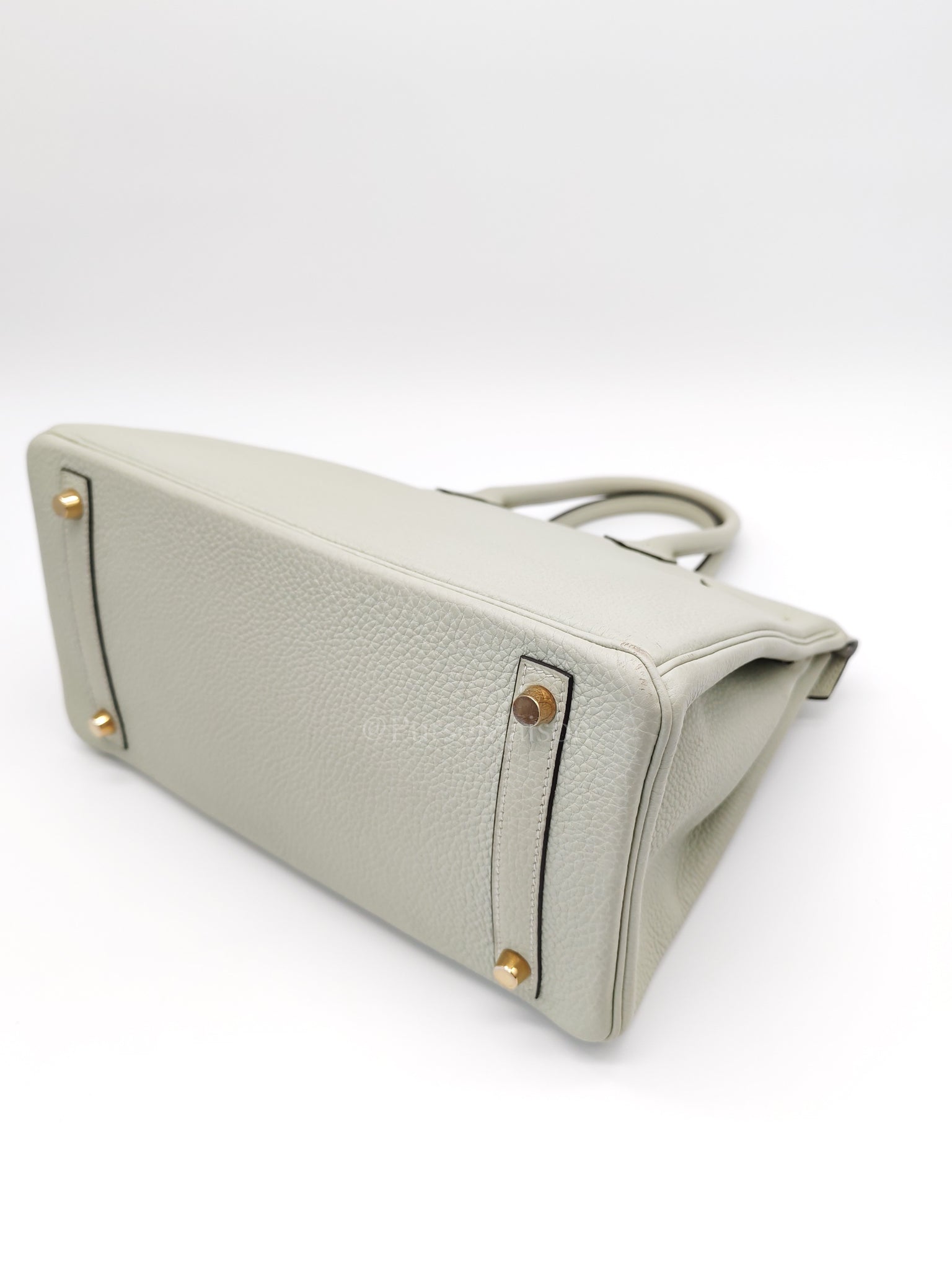 Birkin 30 Gris Neve Togo Leather in Gold Hardware Stamp B(2023) | Purse Maison Luxury Bags Shop