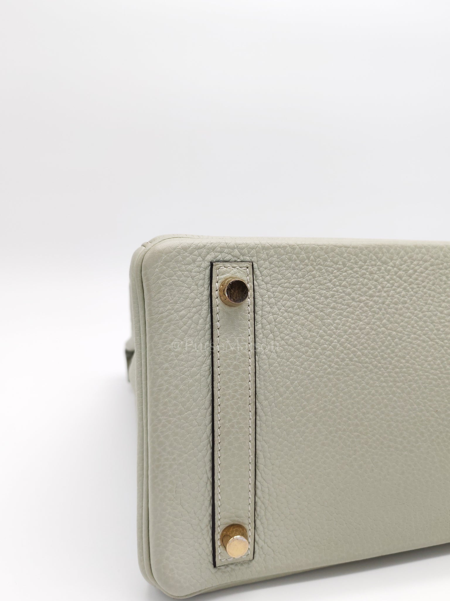 Birkin 30 Gris Neve Togo Leather in Gold Hardware Stamp B(2023) | Purse Maison Luxury Bags Shop
