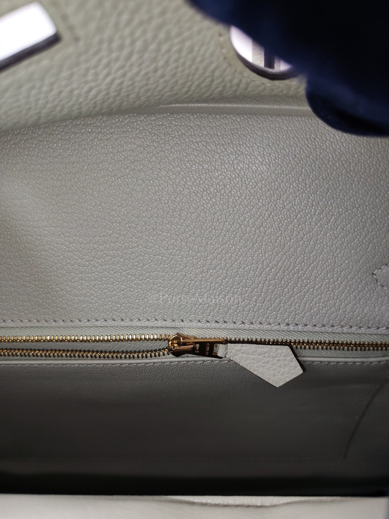 Birkin 30 Gris Neve Togo Leather in Gold Hardware Stamp B(2023) | Purse Maison Luxury Bags Shop