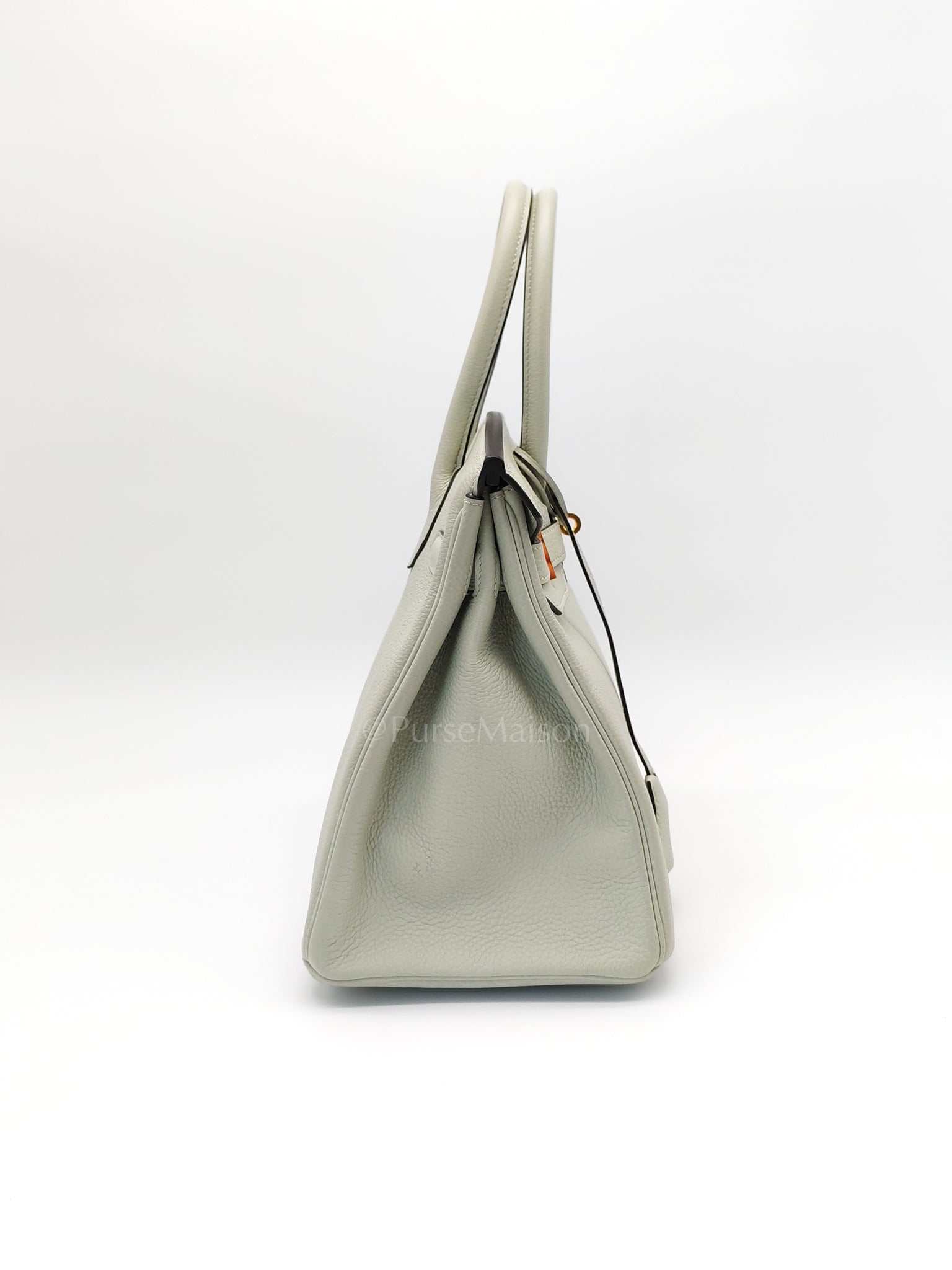 Birkin 30 Gris Neve Togo Leather in Gold Hardware Stamp B(2023) | Purse Maison Luxury Bags Shop