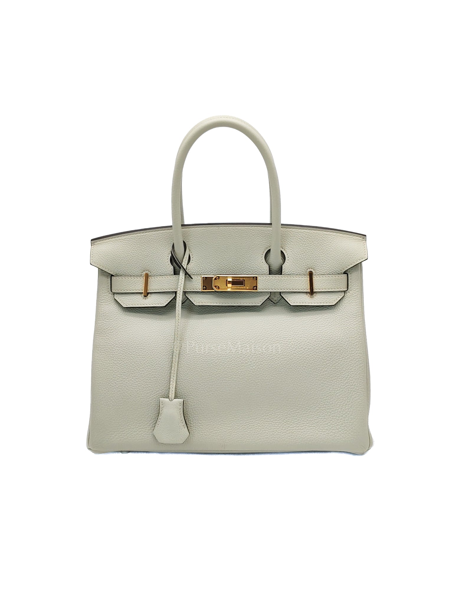Birkin 30 Gris Neve Togo Leather in Gold Hardware Stamp B(2023) | Purse Maison Luxury Bags Shop