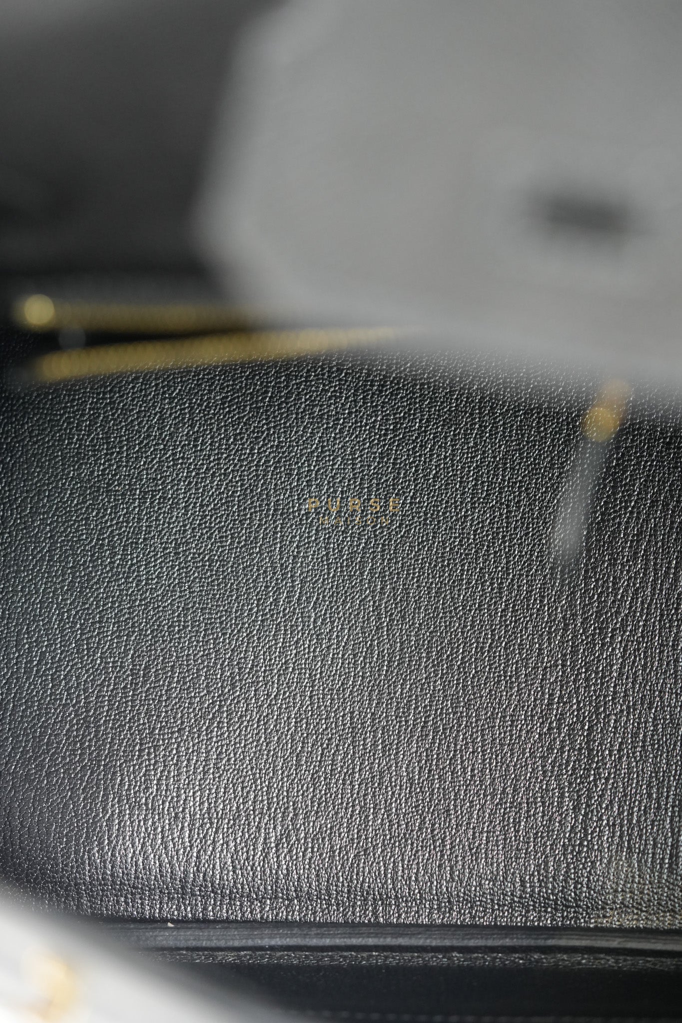 Birkin 30 in Black Epsom Leather and Gold Hardware Stamp A (2017) | Purse Maison Luxury Bags Shop