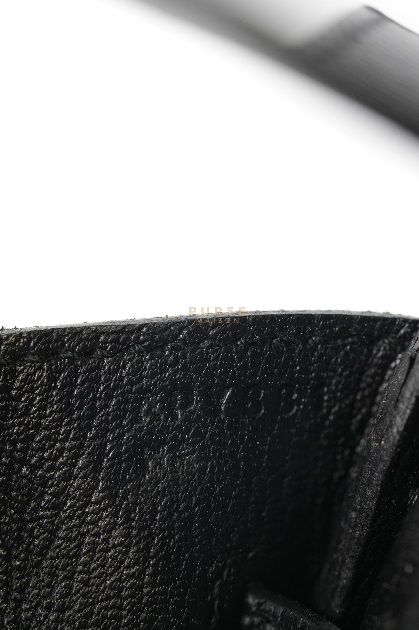 Birkin 30 in Black Epsom Leather and Gold Hardware Stamp A (2017) | Purse Maison Luxury Bags Shop