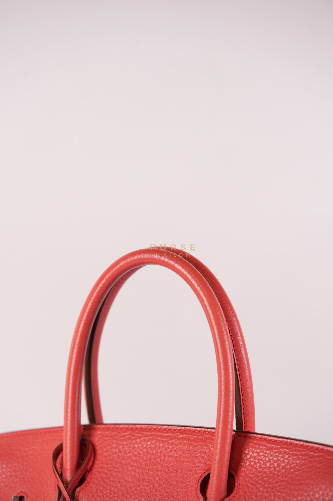 Birkin 30 in Bougainvillier Clemence Leather Palladium Hardware Stamp N Square (2010) | Purse Maison Luxury Bags Shop