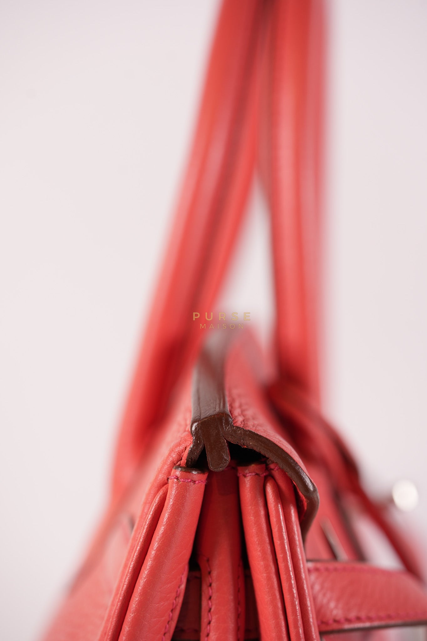 Birkin 30 in Bougainvillier Clemence Leather Palladium Hardware Stamp N Square (2010) | Purse Maison Luxury Bags Shop