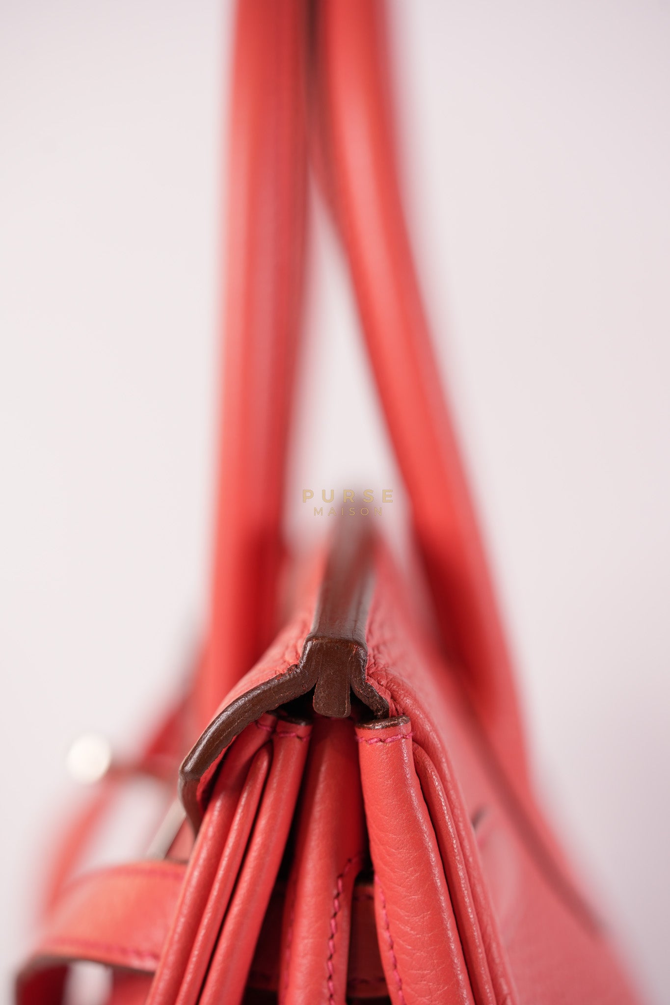 Birkin 30 in Bougainvillier Clemence Leather Palladium Hardware Stamp N Square (2010) | Purse Maison Luxury Bags Shop