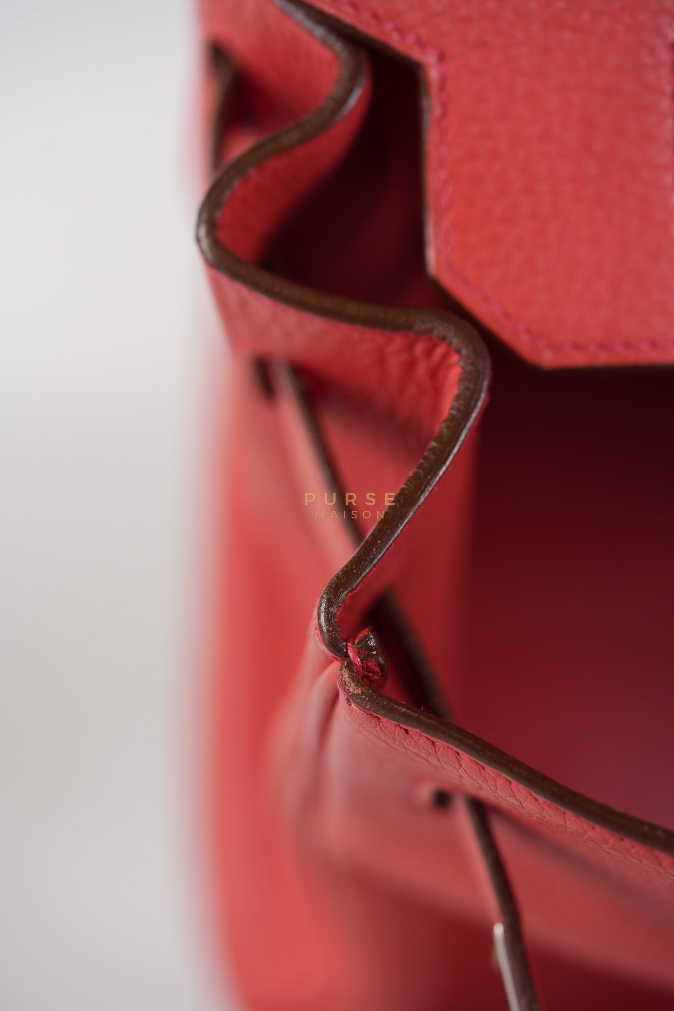 Birkin 30 in Bougainvillier Clemence Leather Palladium Hardware Stamp N Square (2010) | Purse Maison Luxury Bags Shop