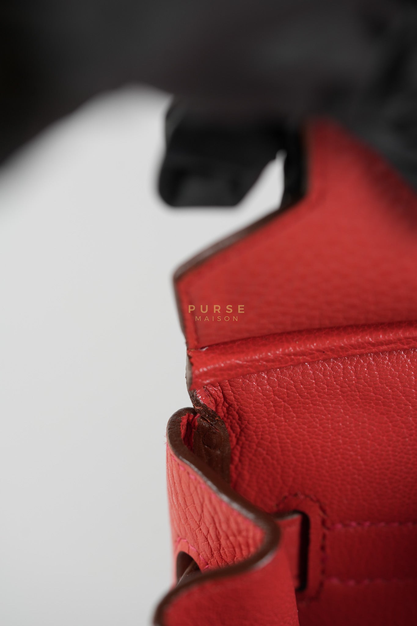 Birkin 30 in Bougainvillier Clemence Leather Palladium Hardware Stamp N Square (2010) | Purse Maison Luxury Bags Shop