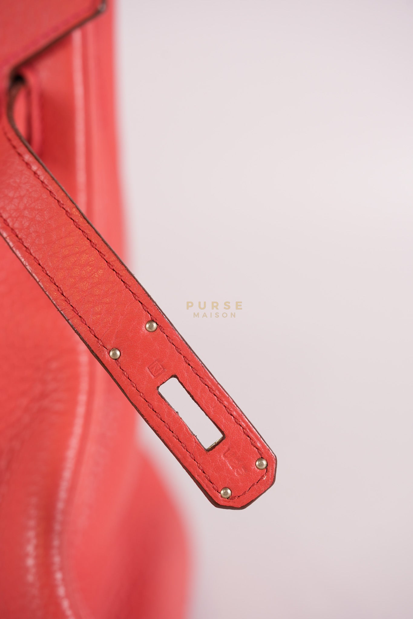 Birkin 30 in Bougainvillier Clemence Leather Palladium Hardware Stamp N Square (2010) | Purse Maison Luxury Bags Shop