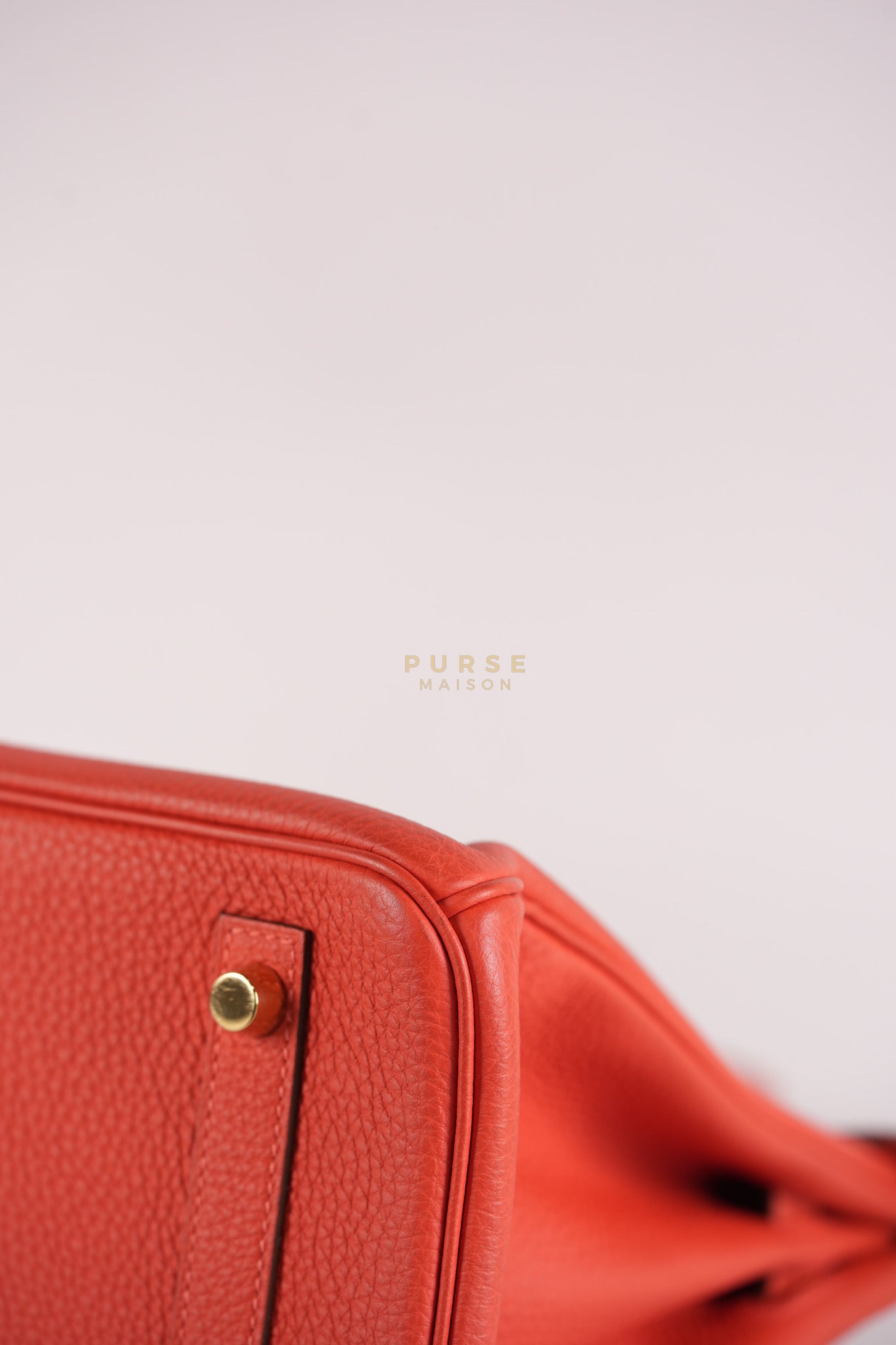 Birkin 30 in Rose Jaipur Togo Leather Gold Hardware Stamp R Square(2014) | Purse Maison Luxury Bags Shop