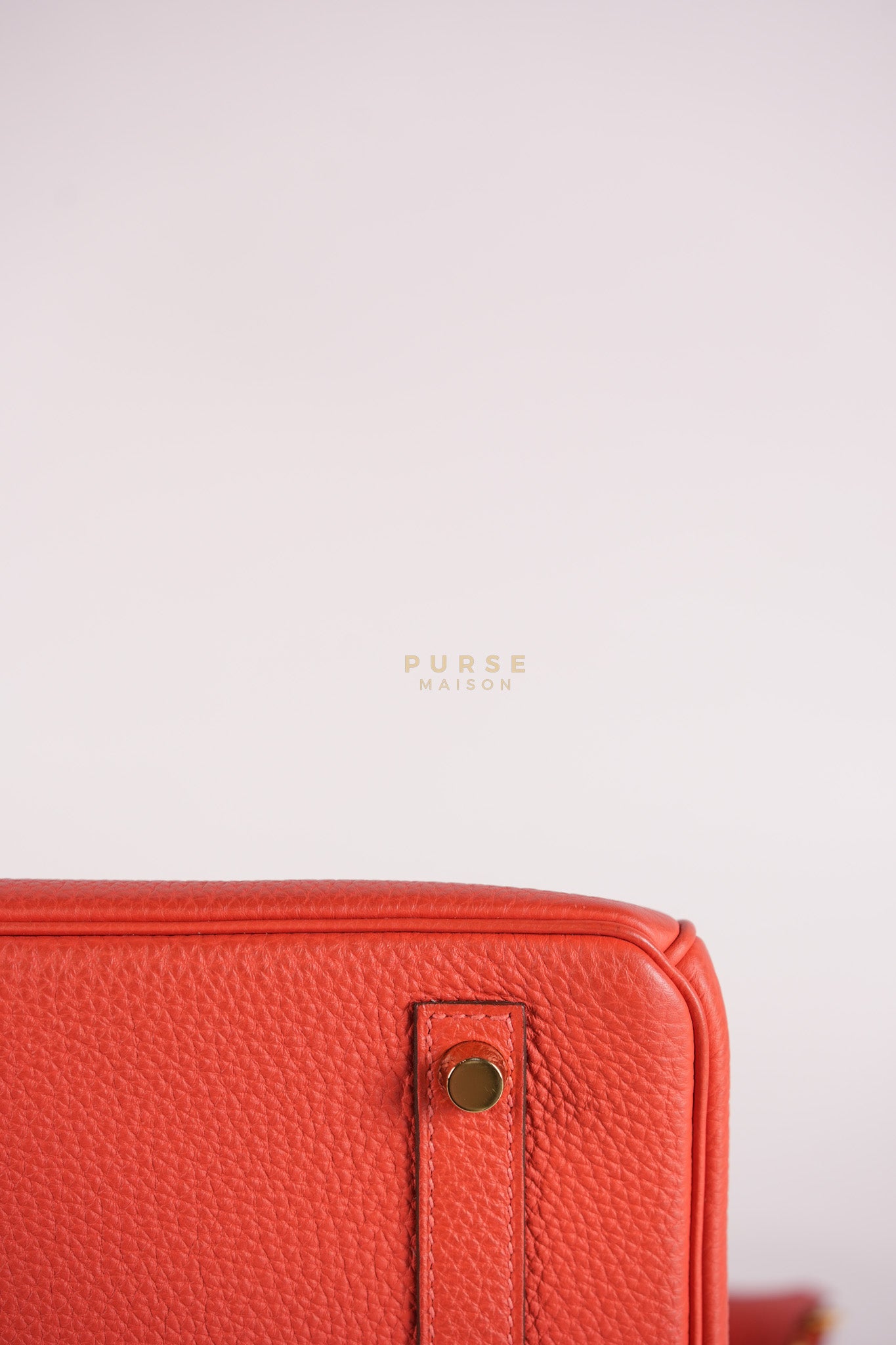 Birkin 30 in Rose Jaipur Togo Leather Gold Hardware Stamp R Square(2014) | Purse Maison Luxury Bags Shop