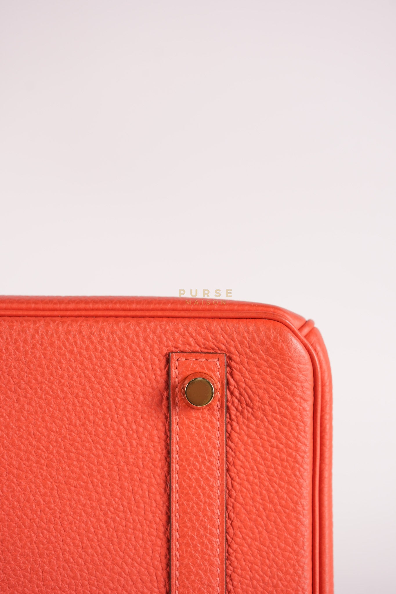 Birkin 30 in Rose Jaipur Togo Leather Gold Hardware Stamp R Square(2014) | Purse Maison Luxury Bags Shop