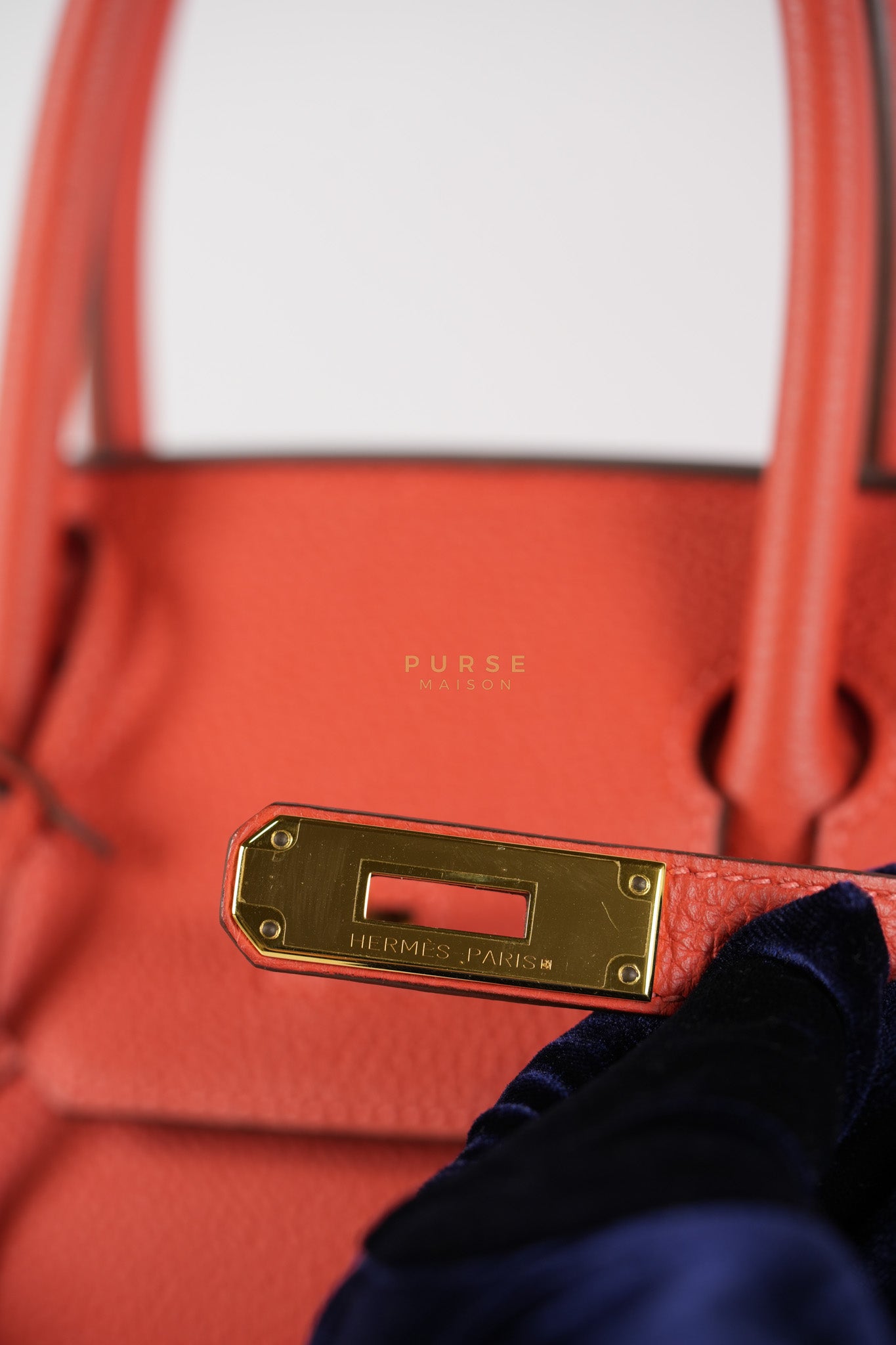 Birkin 30 in Rose Jaipur Togo Leather Gold Hardware Stamp R Square(2014) | Purse Maison Luxury Bags Shop