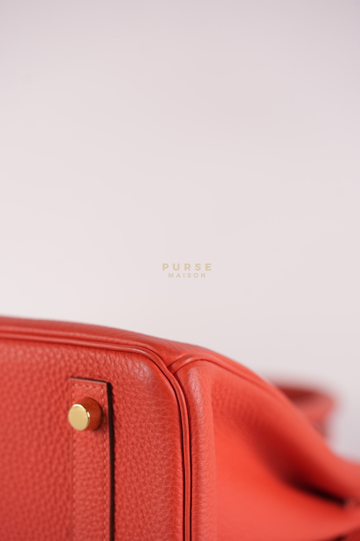 Birkin 30 in Rose Jaipur Togo Leather Gold Hardware Stamp R Square(2014) | Purse Maison Luxury Bags Shop