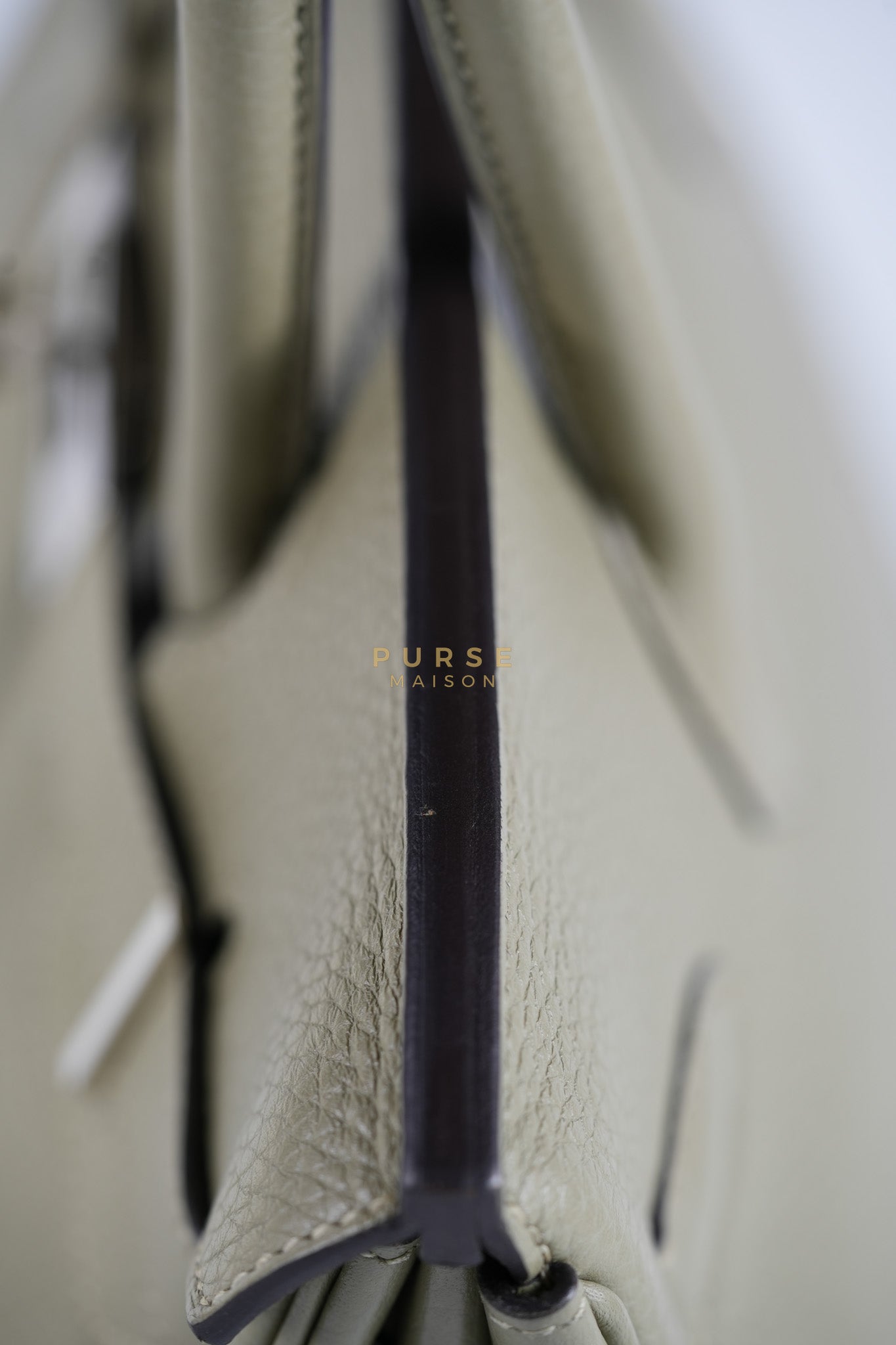 Birkin 30 in Sauge Togo Leather & Palladium Hardware Stamp A (2017) | Purse Maison Luxury Bags Shop