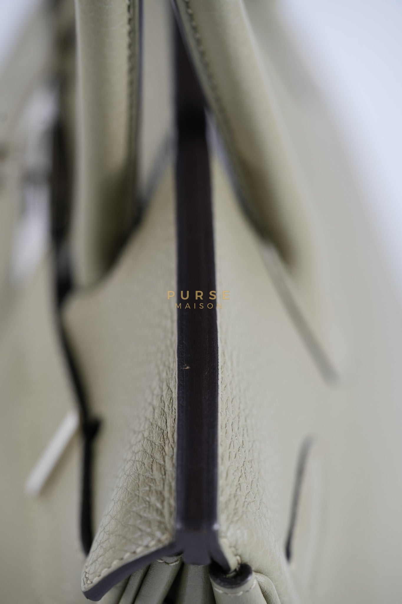 Birkin 30 in Sauge Togo Leather & Palladium Hardware Stamp A (2017) | Purse Maison Luxury Bags Shop