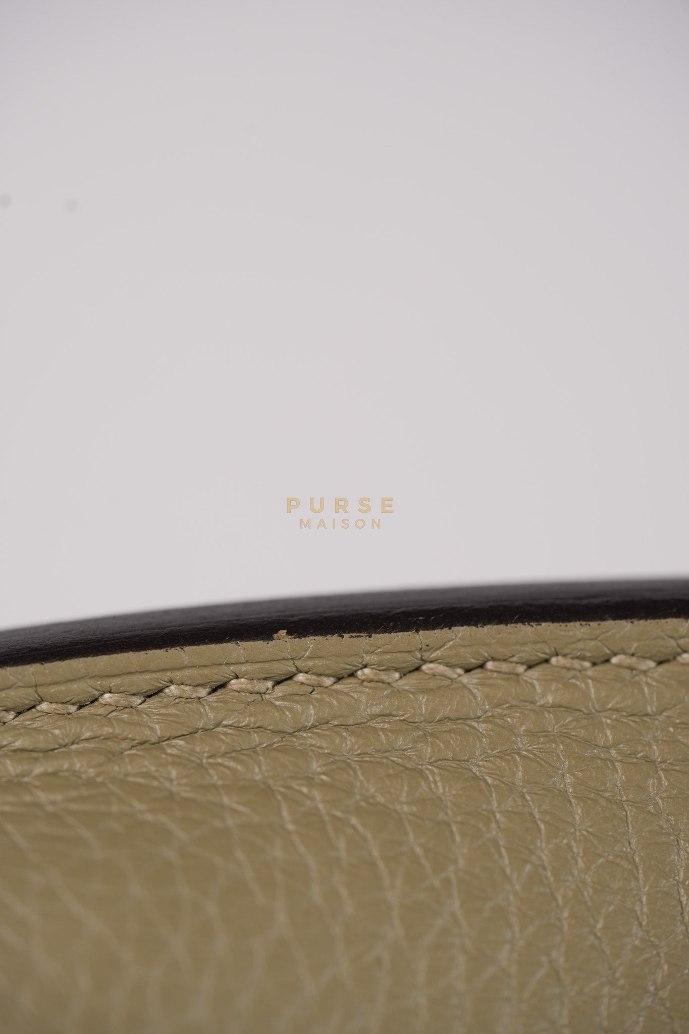 Birkin 30 in Sauge Togo Leather & Palladium Hardware Stamp A (2017) | Purse Maison Luxury Bags Shop