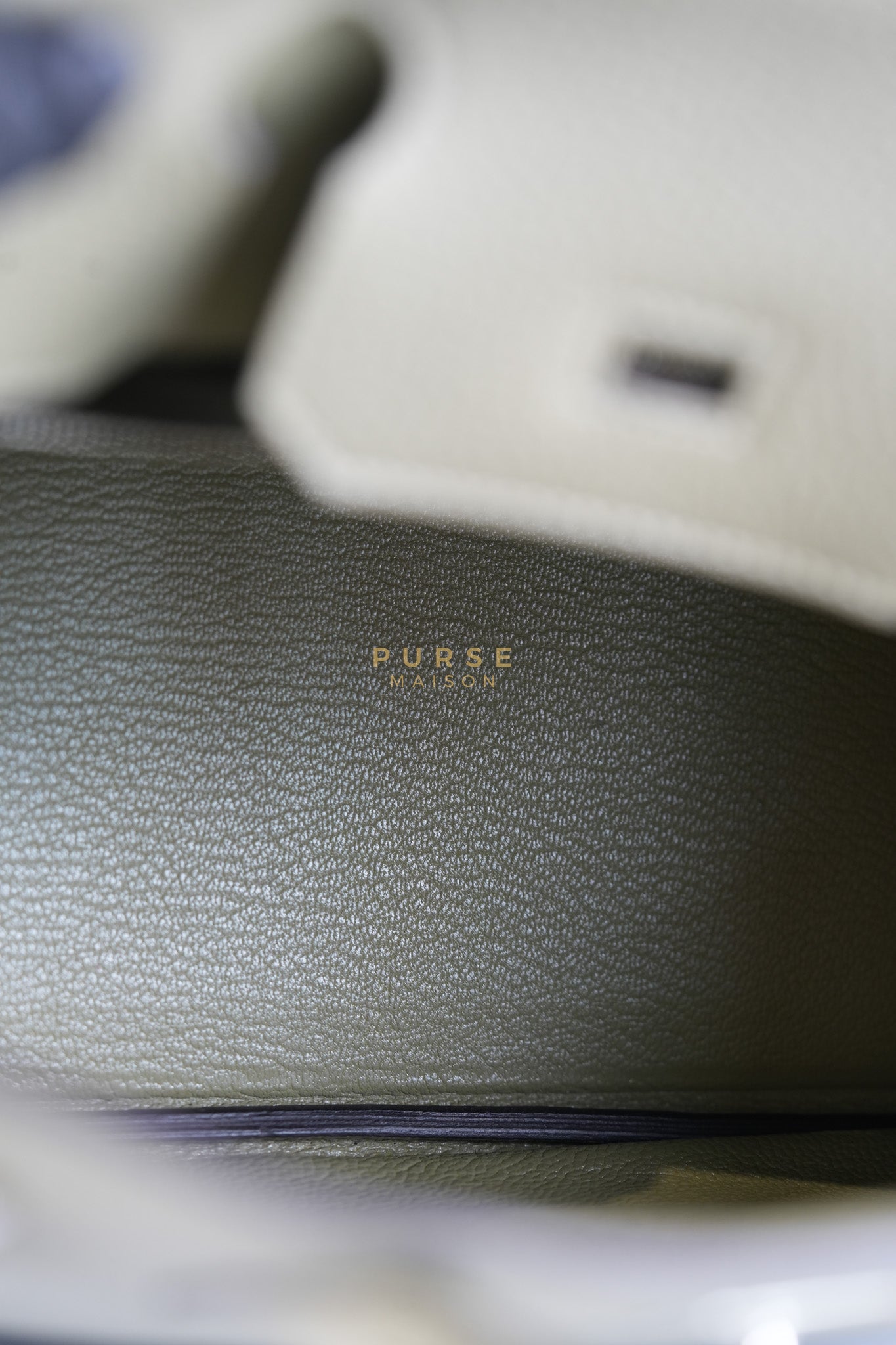 Birkin 30 in Sauge Togo Leather & Palladium Hardware Stamp A (2017) | Purse Maison Luxury Bags Shop