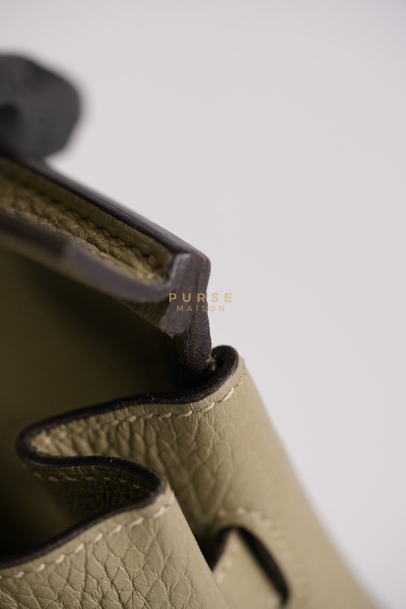 Birkin 30 in Sauge Togo Leather & Palladium Hardware Stamp A (2017) | Purse Maison Luxury Bags Shop