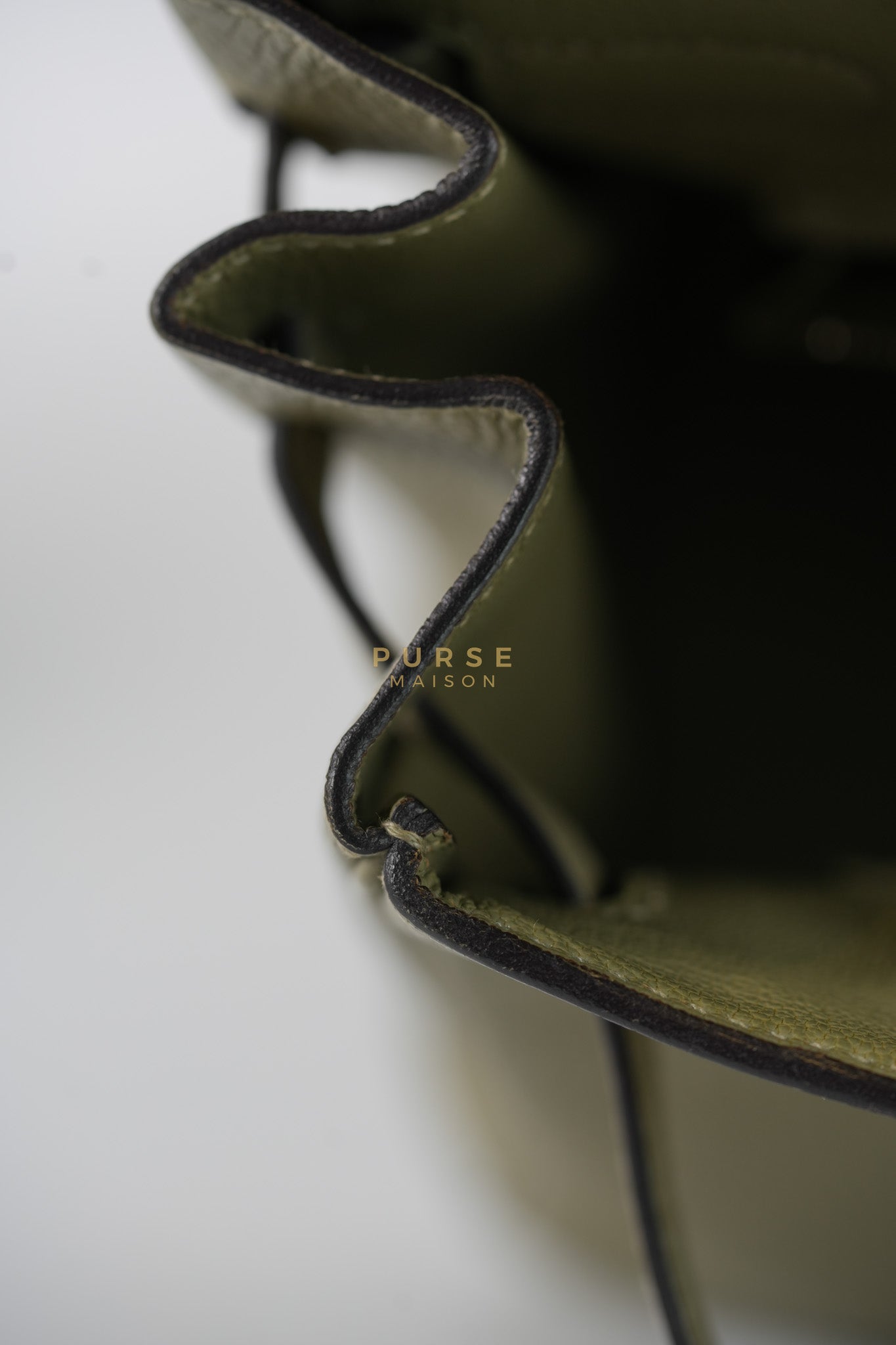 Birkin 30 in Sauge Togo Leather & Palladium Hardware Stamp A (2017) | Purse Maison Luxury Bags Shop