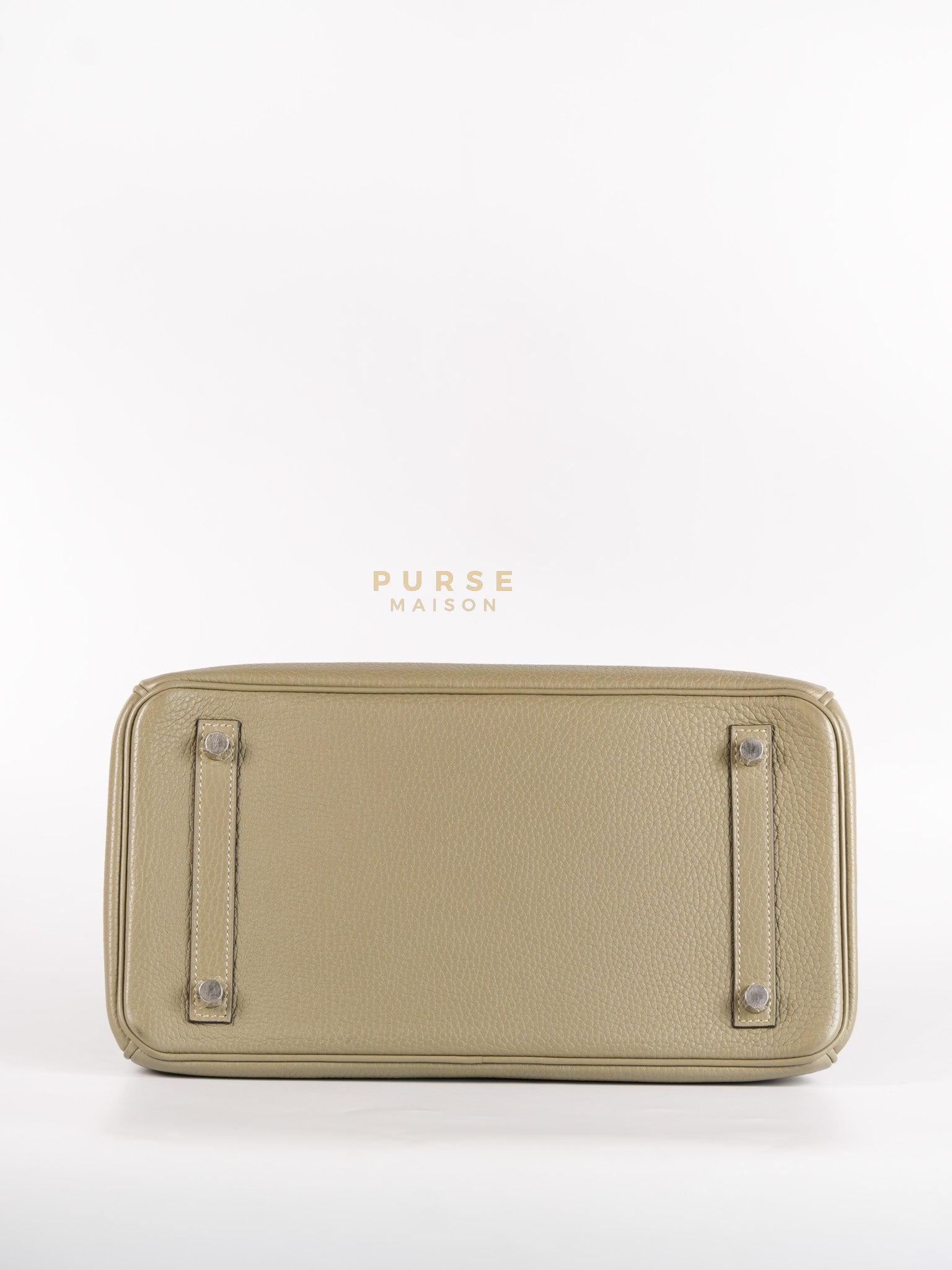 Birkin 30 in Sauge Togo Leather & Palladium Hardware Stamp A (2017) | Purse Maison Luxury Bags Shop