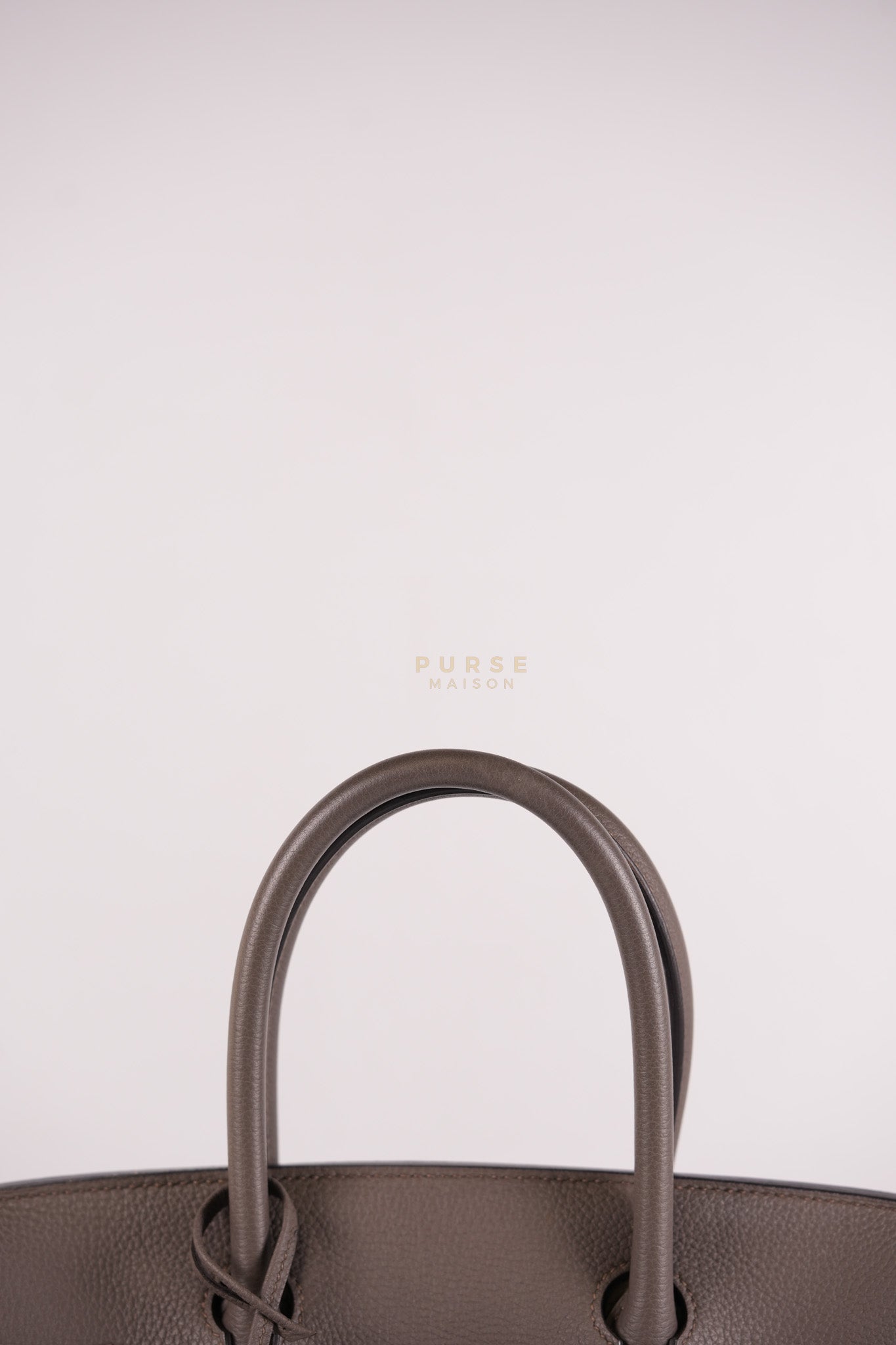 Birkin 30 Retourne Etain Togo Leather and Palladium Hardware Stamp X (2016) | Purse Maison Luxury Bags Shop