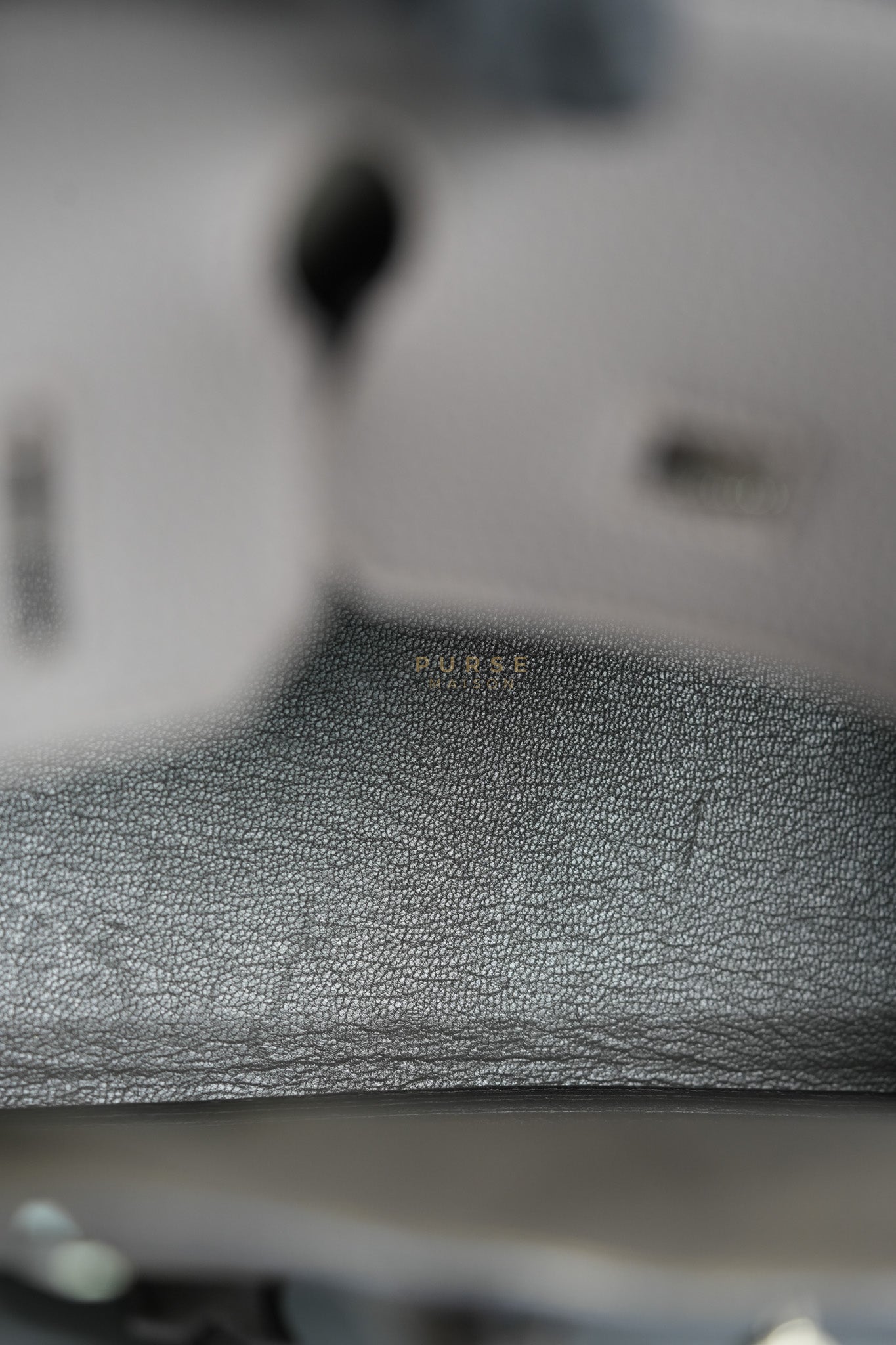 Birkin 30 Retourne Etain Togo Leather and Palladium Hardware Stamp X (2016) | Purse Maison Luxury Bags Shop