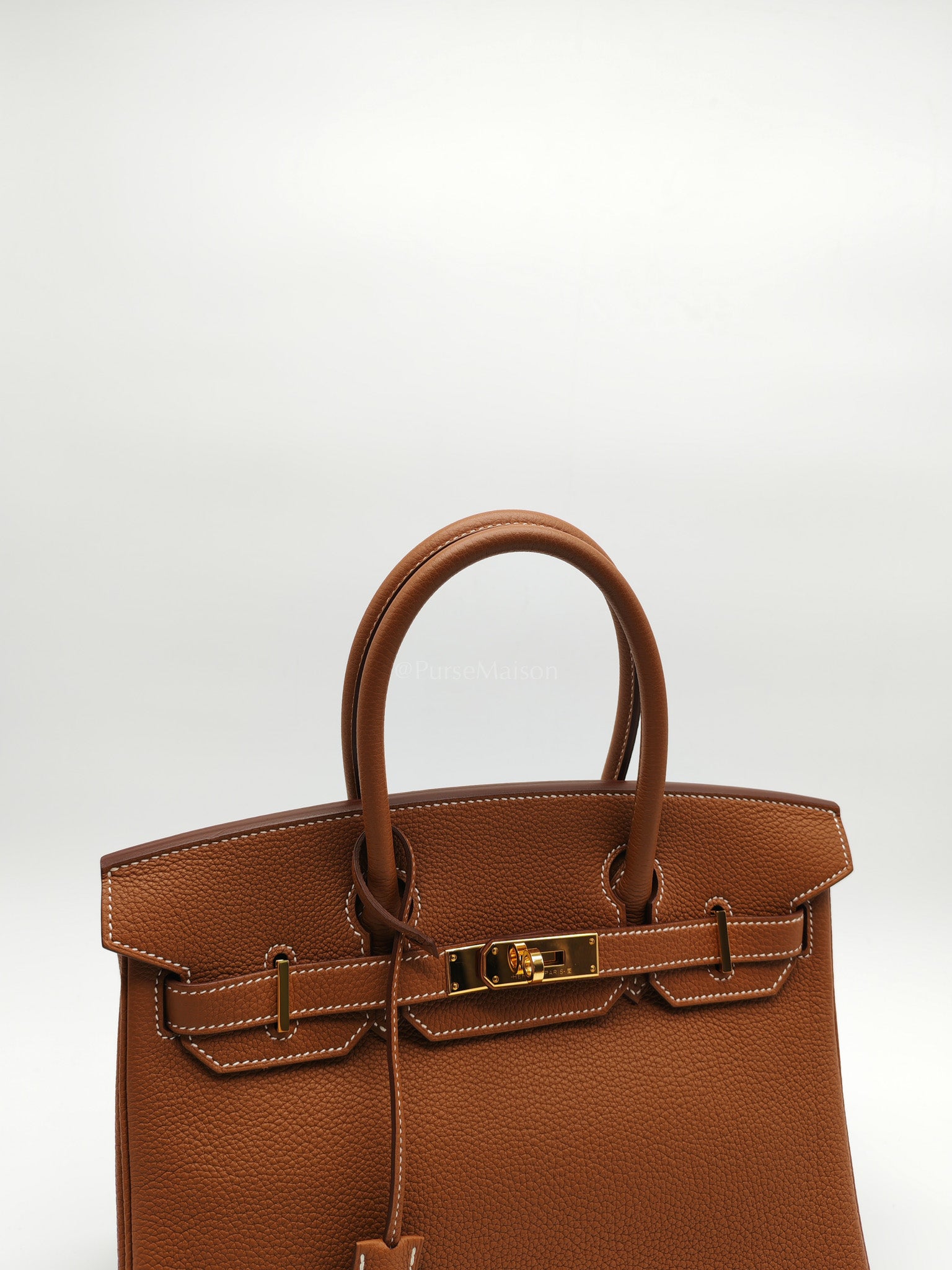 Birkin 30 Retourne Gold in Togo Leather and Gold Hardware Stamp U(2022) | Purse Maison Luxury Bags Shop