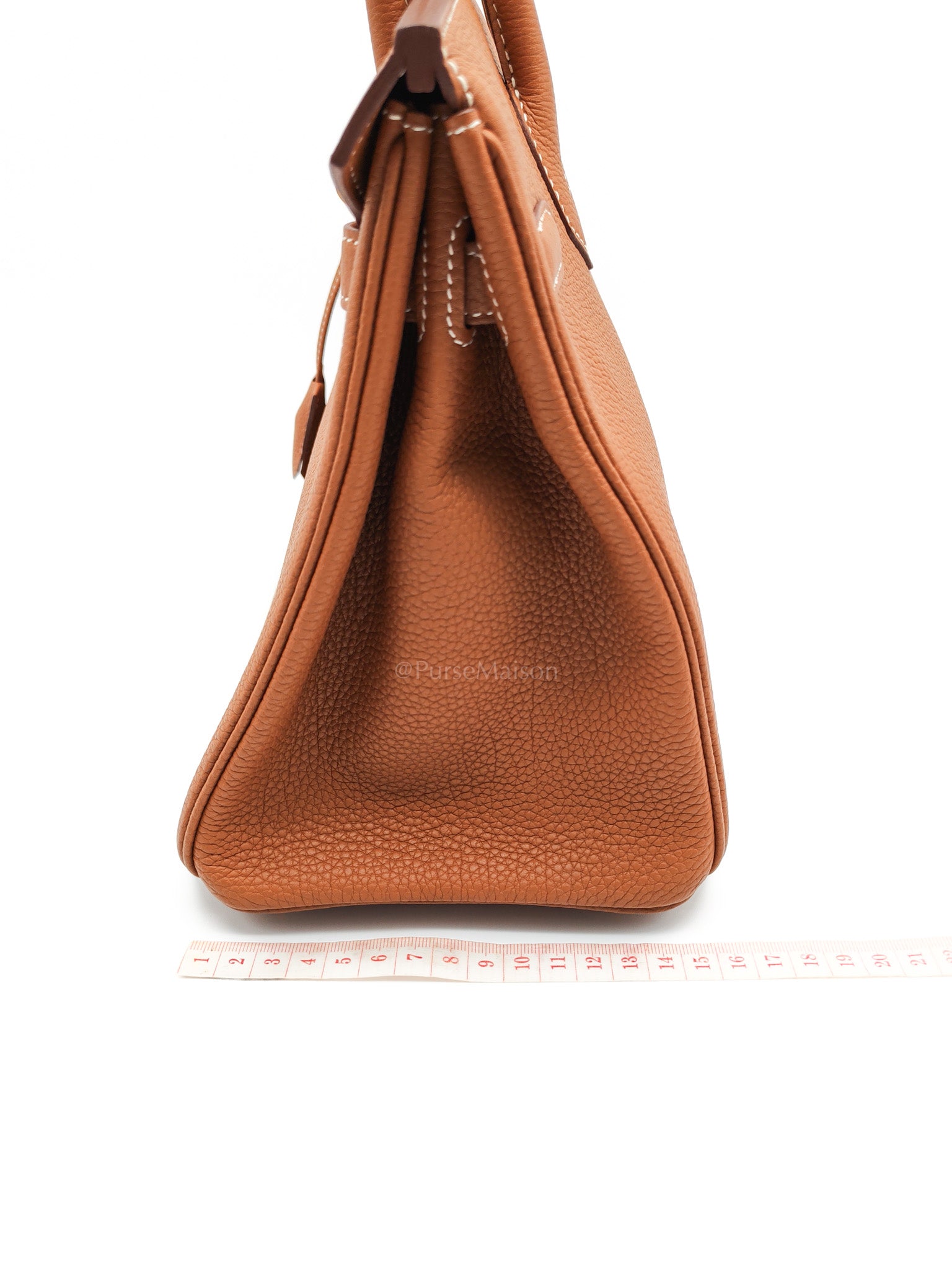 Birkin 30 Retourne Gold in Togo Leather and Gold Hardware Stamp U(2022) | Purse Maison Luxury Bags Shop