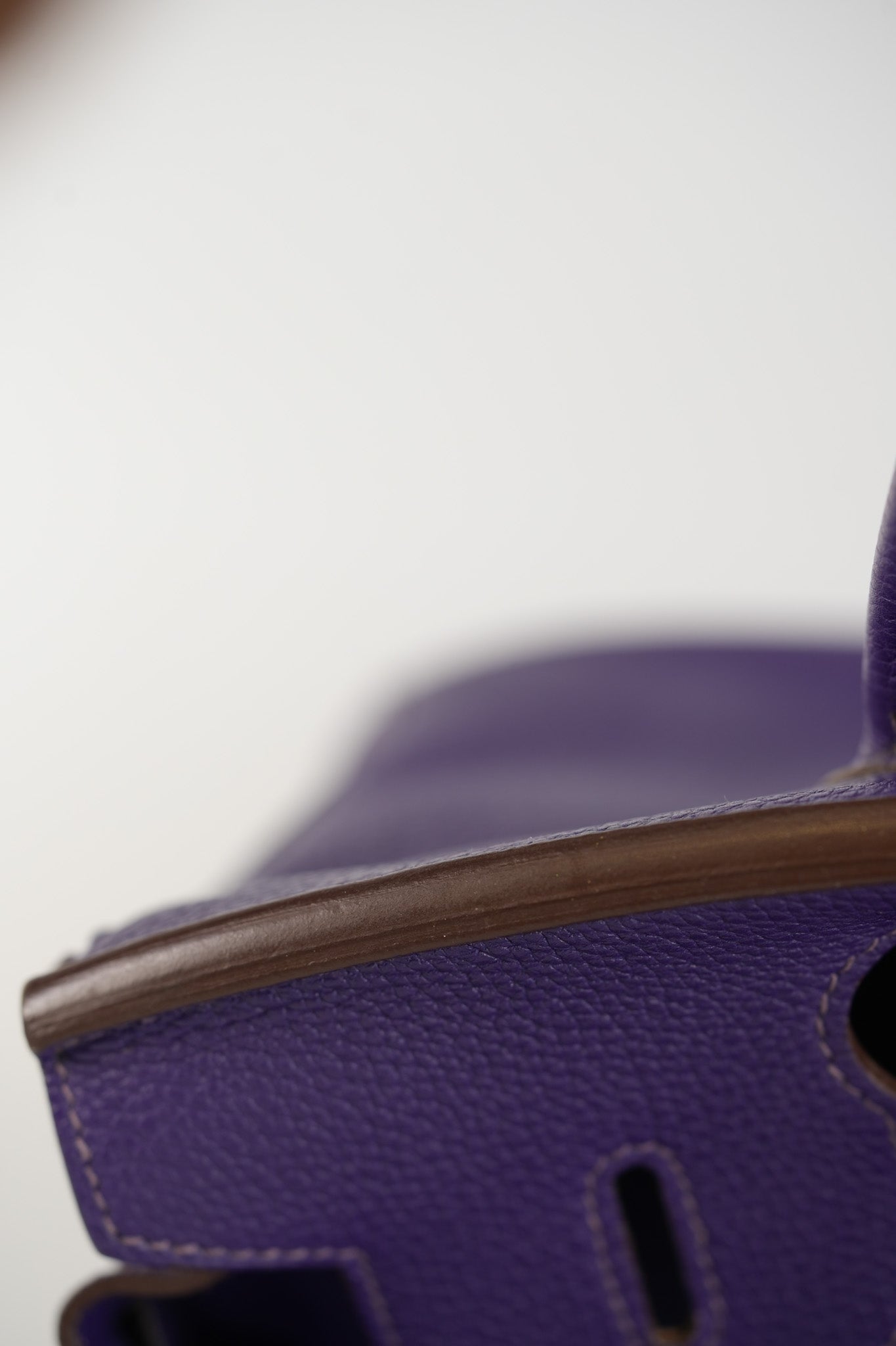 Birkin 30 Retourne in Purple Togo Leather and Palladium Square N (2010) | Purse Maison Luxury Bags Shop