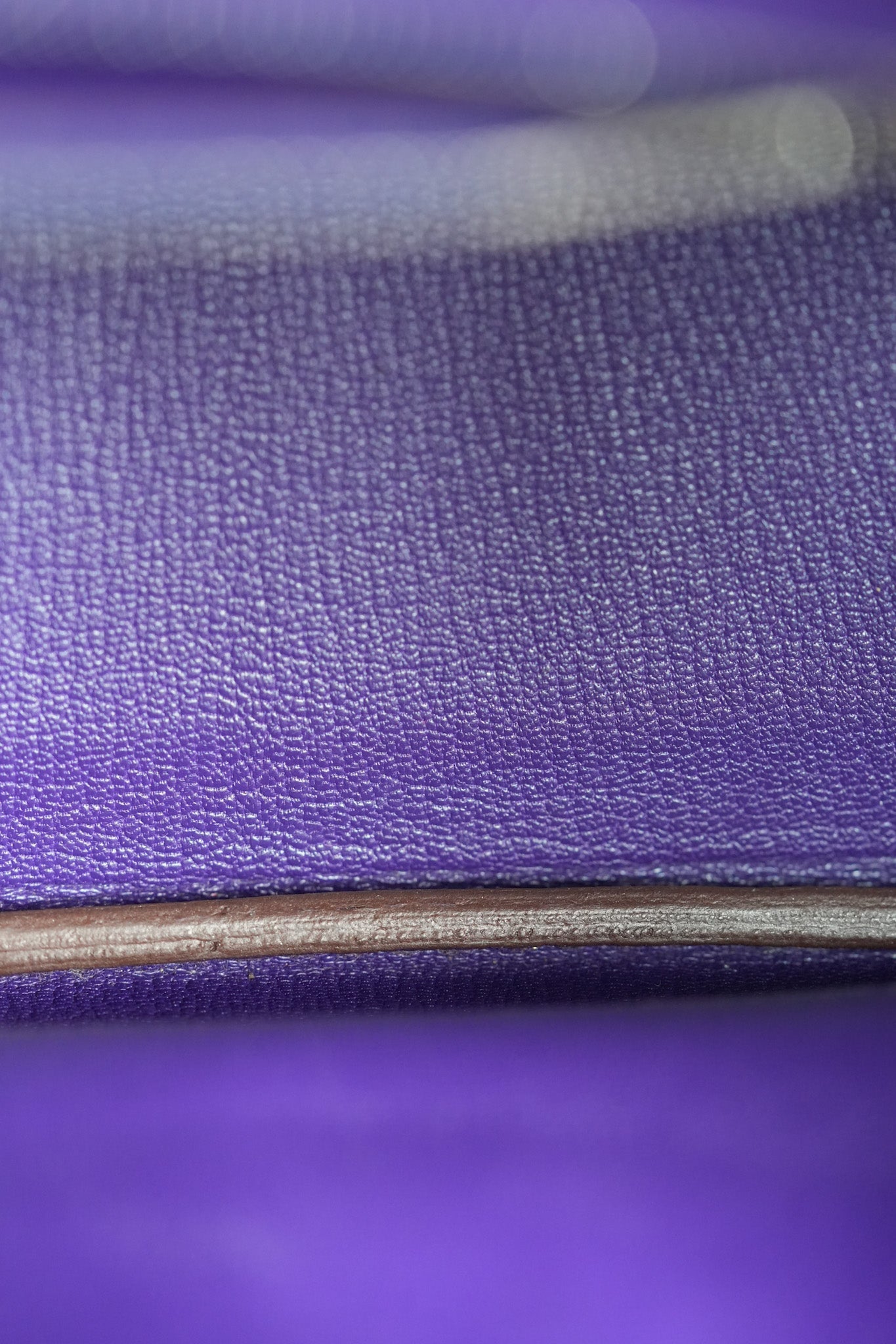 Birkin 30 Retourne in Purple Togo Leather and Palladium Square N (2010) | Purse Maison Luxury Bags Shop