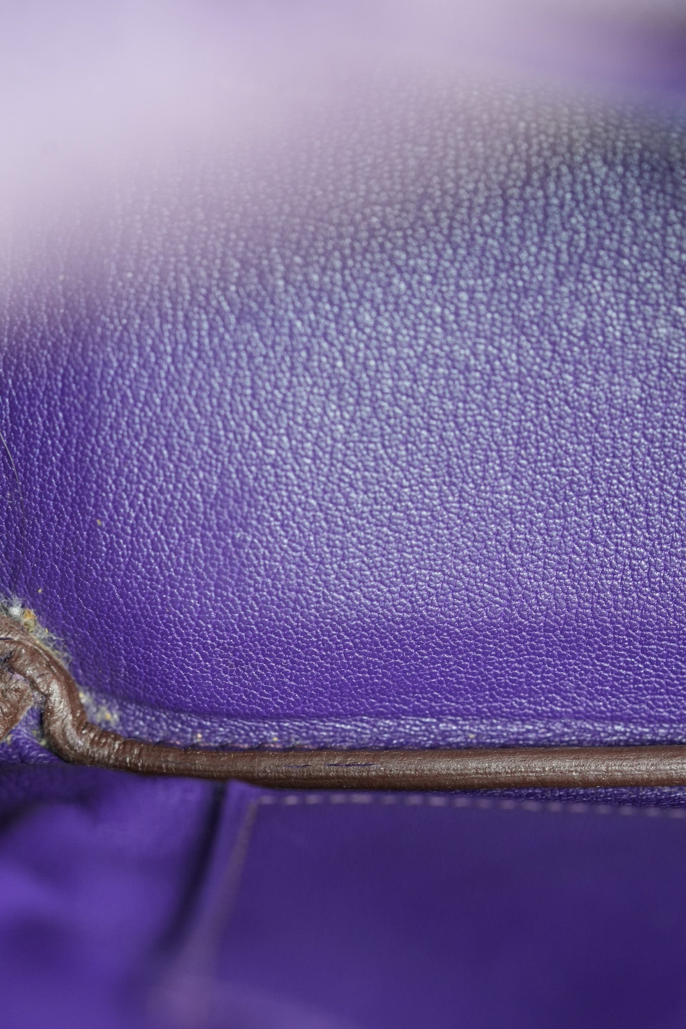 Birkin 30 Retourne in Purple Togo Leather and Palladium Square N (2010) | Purse Maison Luxury Bags Shop